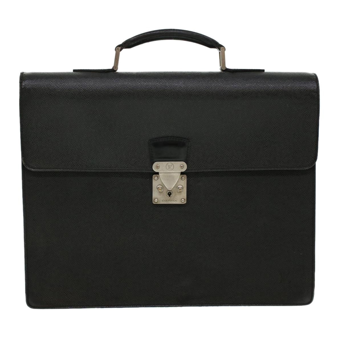 Louis Vuitton LOUIS VUITTON Taiga Serviette Moscova Briefcase Ardoise Size ONE SIZE - 13 Thumbnail