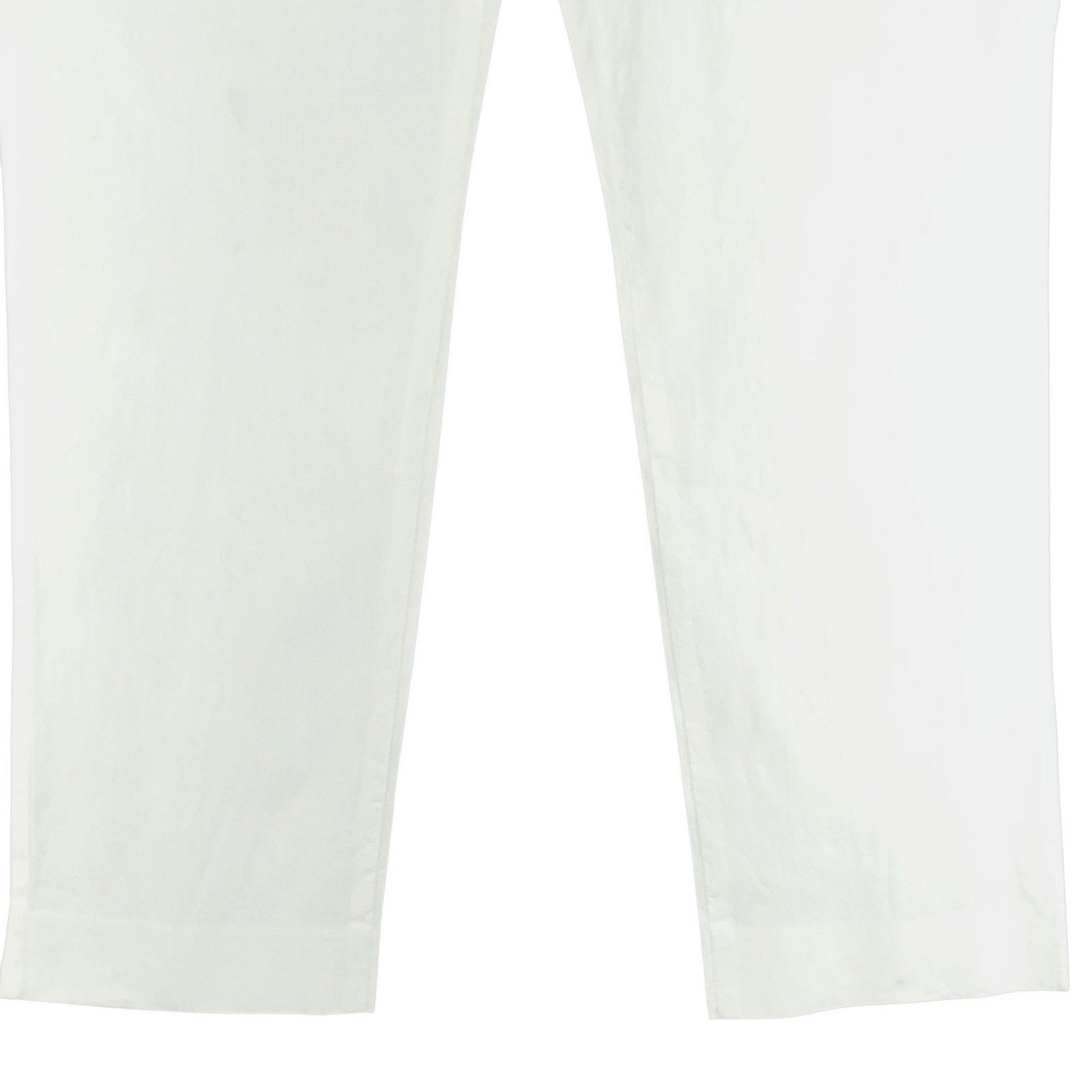 Theory Theory Pants 6 White Linen Blend Ankle Trousers Pockets Size 28" / US 6 / IT 42 - 4 Thumbnail