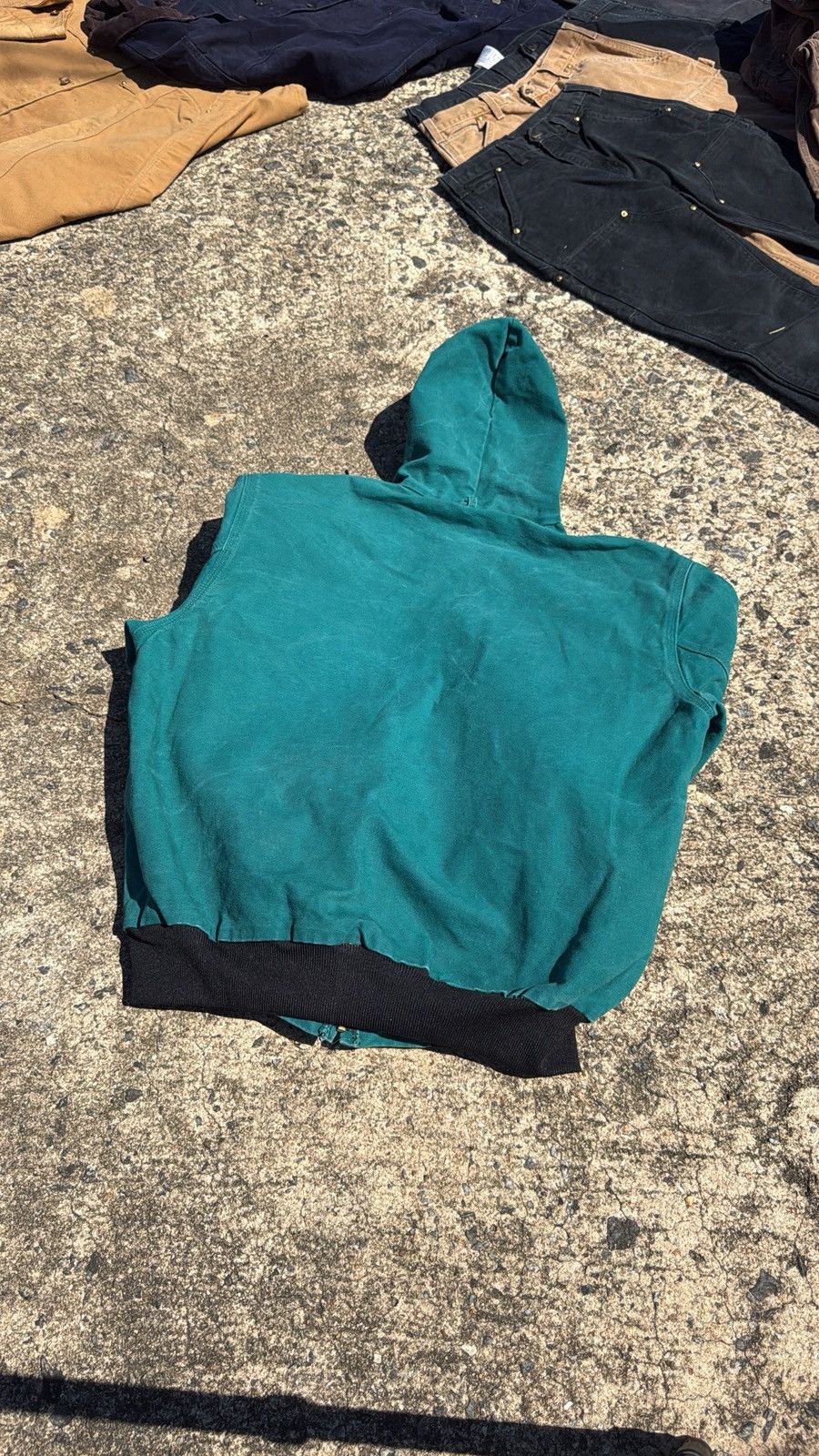 Carhartt Carhartt Hooded Teal Jacket Size US M / EU 48-50 / 2 - 4 Thumbnail