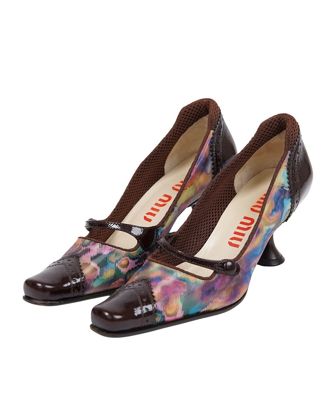 Miu Miu Miu Miu S/S1999 Holograhpic Heels Size US 6 / IT 36 - 1 Thumbnail