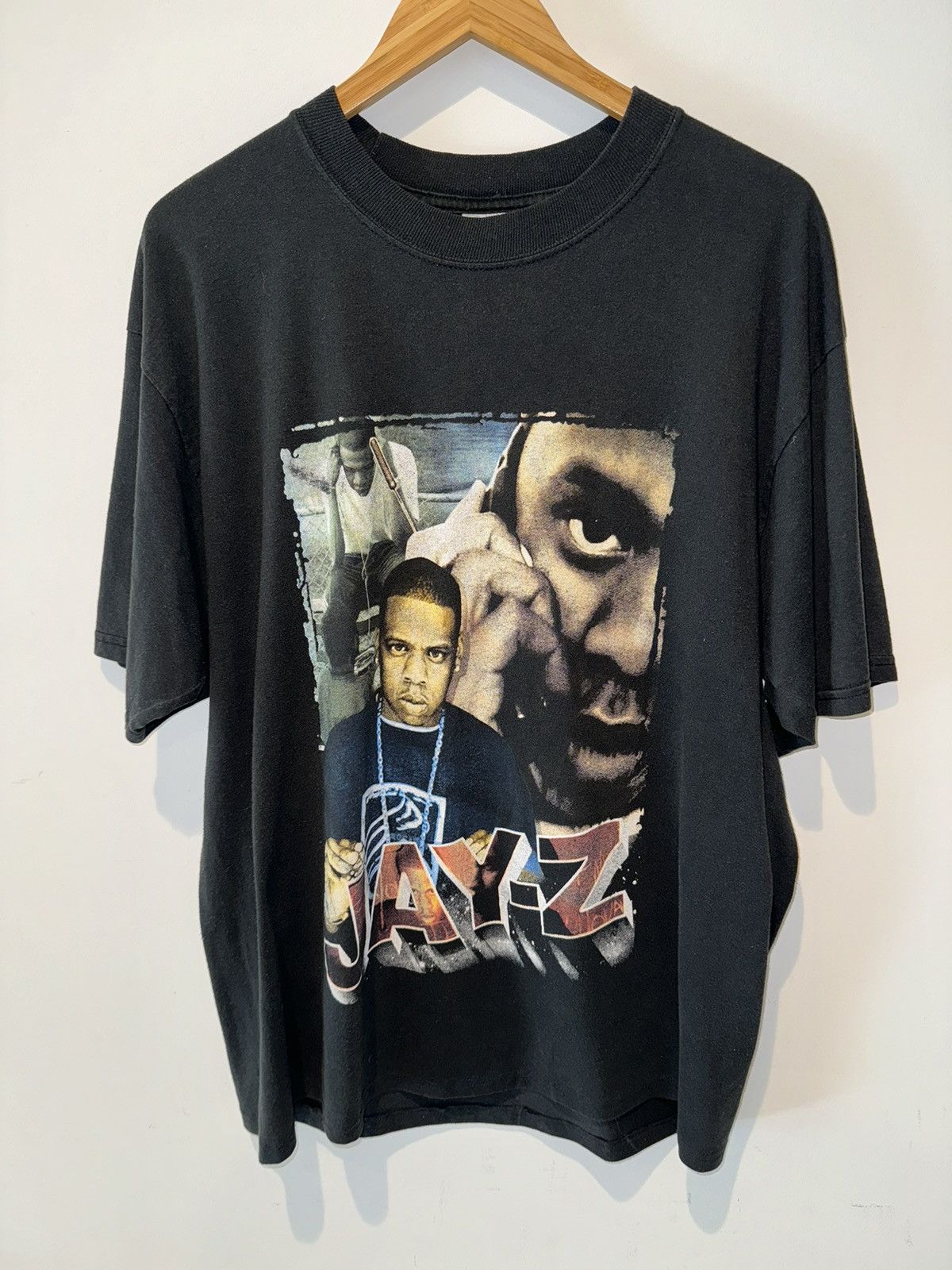 Jay Z × Rap Tees × Vintage Vintage Jay Z Rap Tee Brick Phone size 