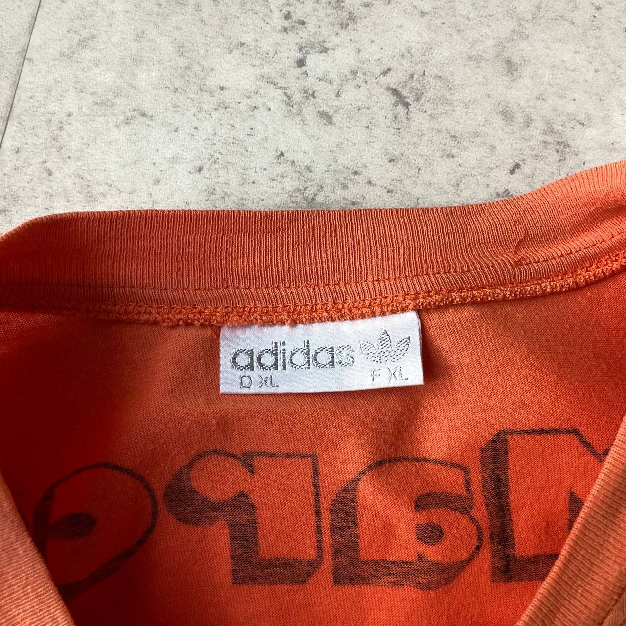 Adidas Vintage 90s Adidas Volleyball Marathon Boxy Oversized Tee Size US XL / EU 56 / 4 - 4 Thumbnail