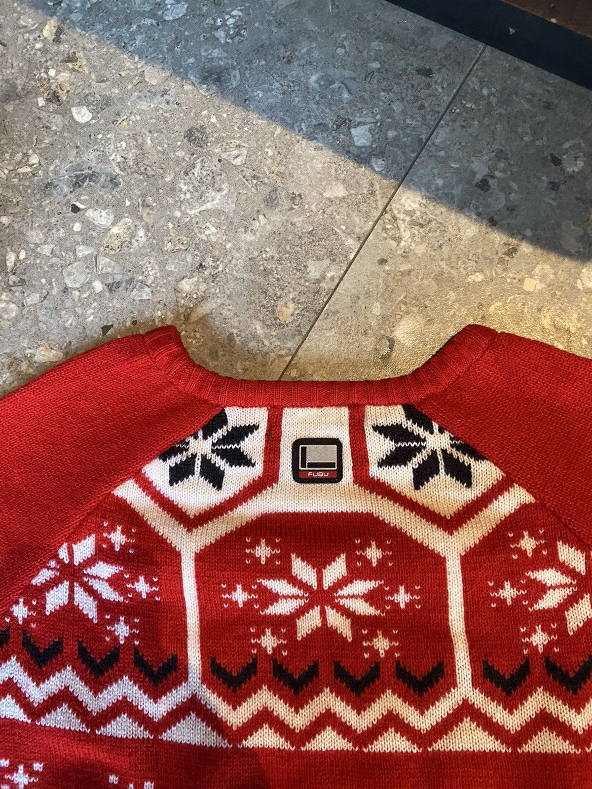 Fubu × Vintage 💥Rare💥Fubu Spell Out Knitwear Size US L / EU 52-54 / 3 - 11 Thumbnail