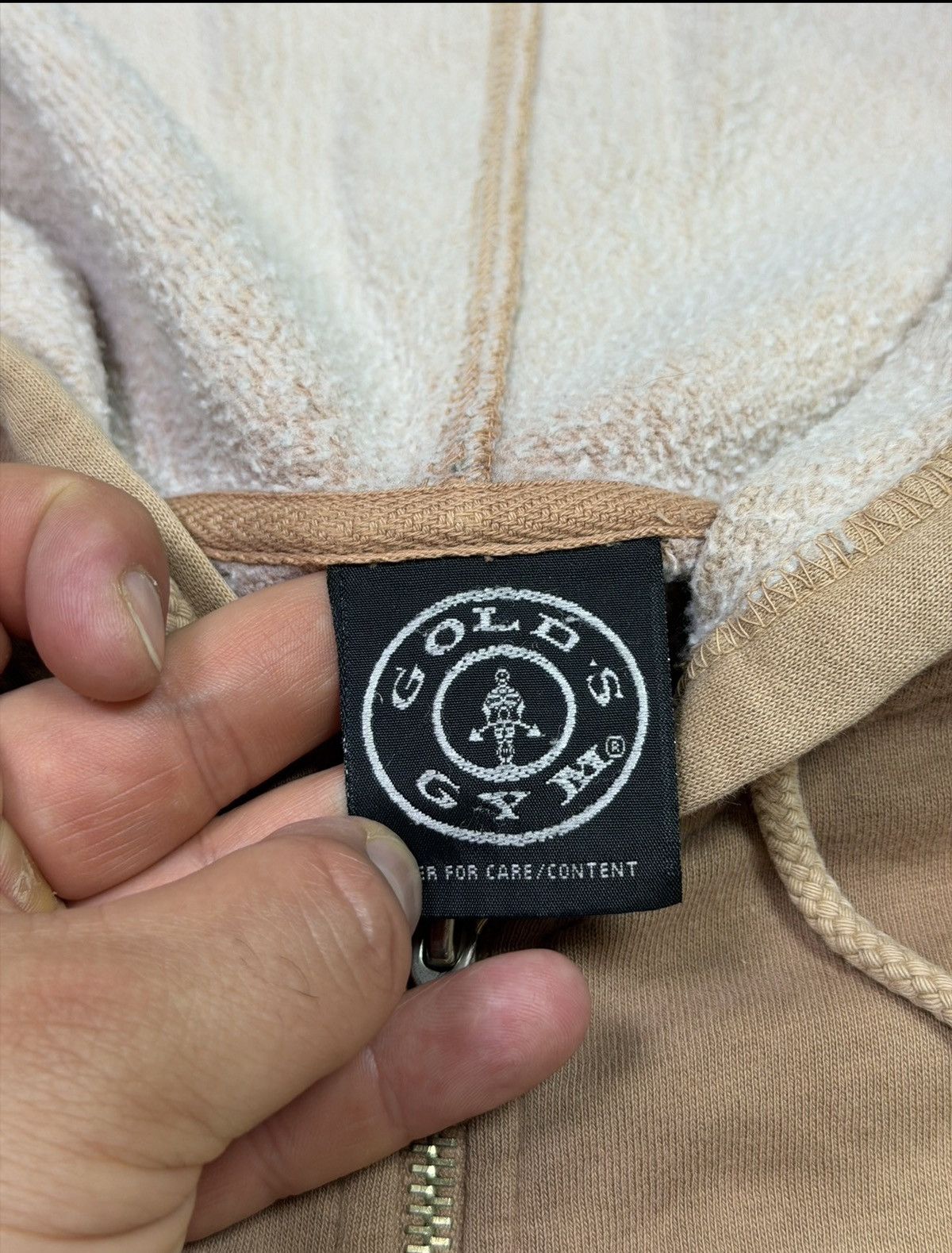 Other *RARE* VINTAGE 00s 90s Y2K GOLD’S GYM ZIP HOODIE HARDCORE Size US L / EU 52-54 / 3 - 4 Thumbnail
