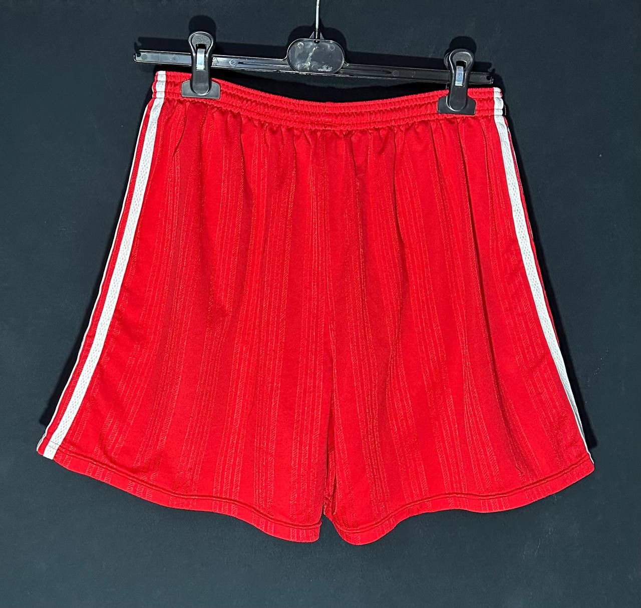 Adidas × Vintage Adidas Vintage Running Shorts Red White made in south africa Size US 32 / EU 48 - 4 Thumbnail