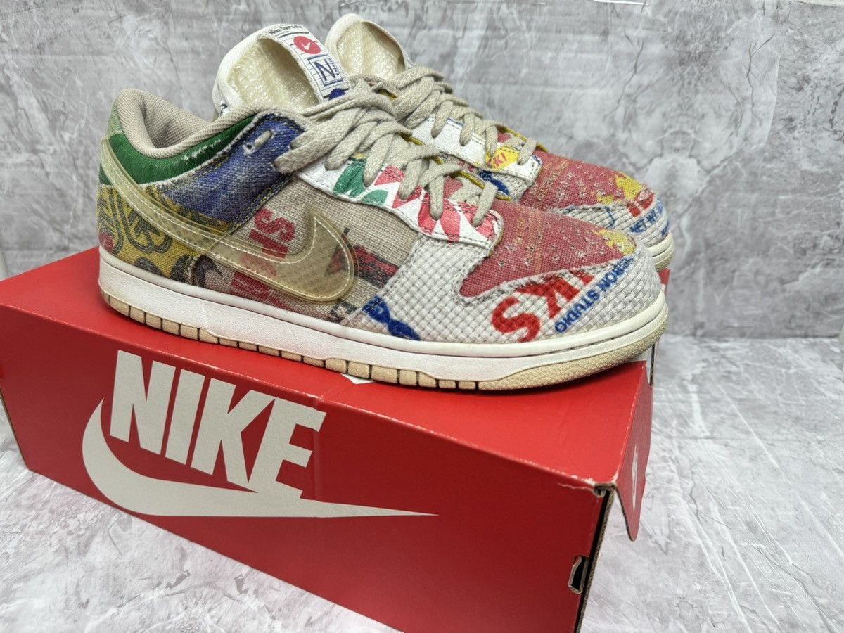 Jordan Brand × Nike Nike Dunk Low SP City Market Size US 11.5 / EU 44-45 - 2 Thumbnail