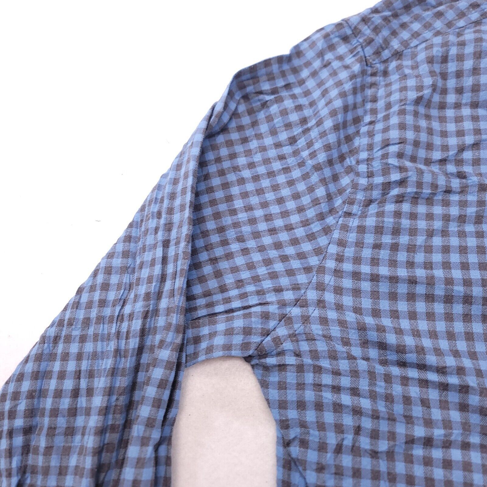 Croft & Barrow Croft & Barrow Tartan Flannel Shirt Mens Size Large L Blue Size US L / EU 52-54 / 3 - 4 Thumbnail