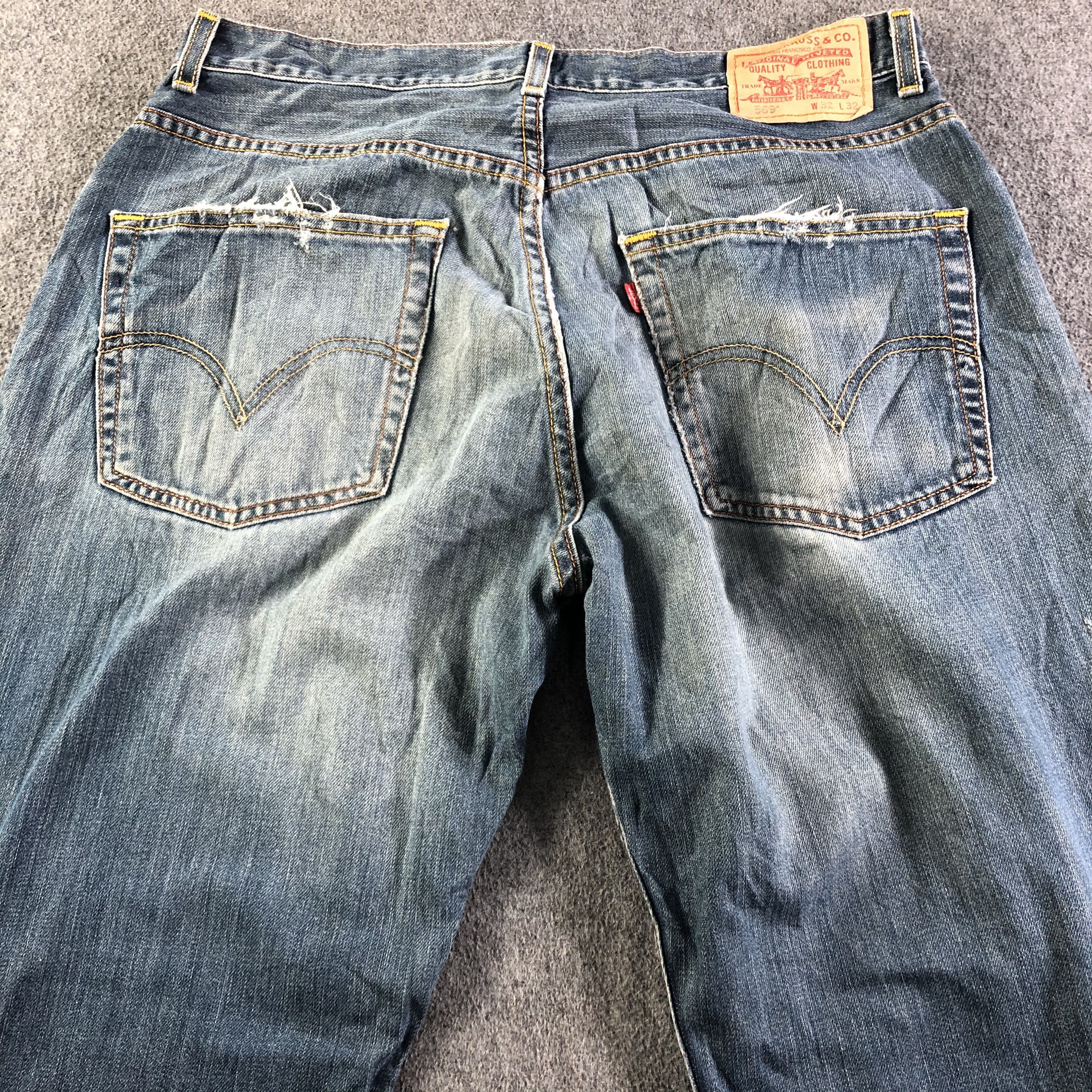 Levi's Vintage Levis 569 Jeans-J4214 Size US 34 / EU 50 - 4 Thumbnail