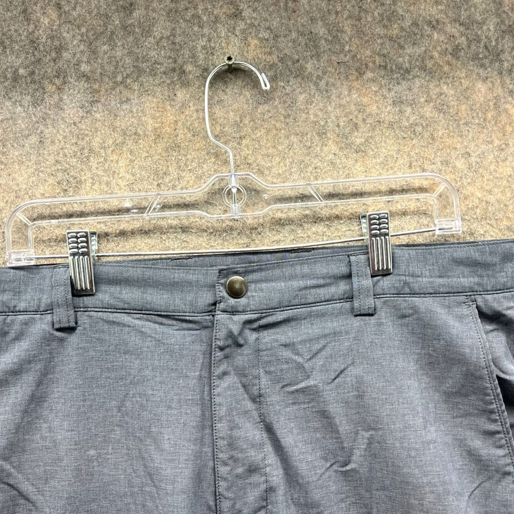 Peter Millar Peter Millar Shorts Mens 34 Blue Crown Sport Chino Flat Front Performance Golf Casual Sports Stretch Chino Size US 34 / EU 50 - 3 Thumbnail