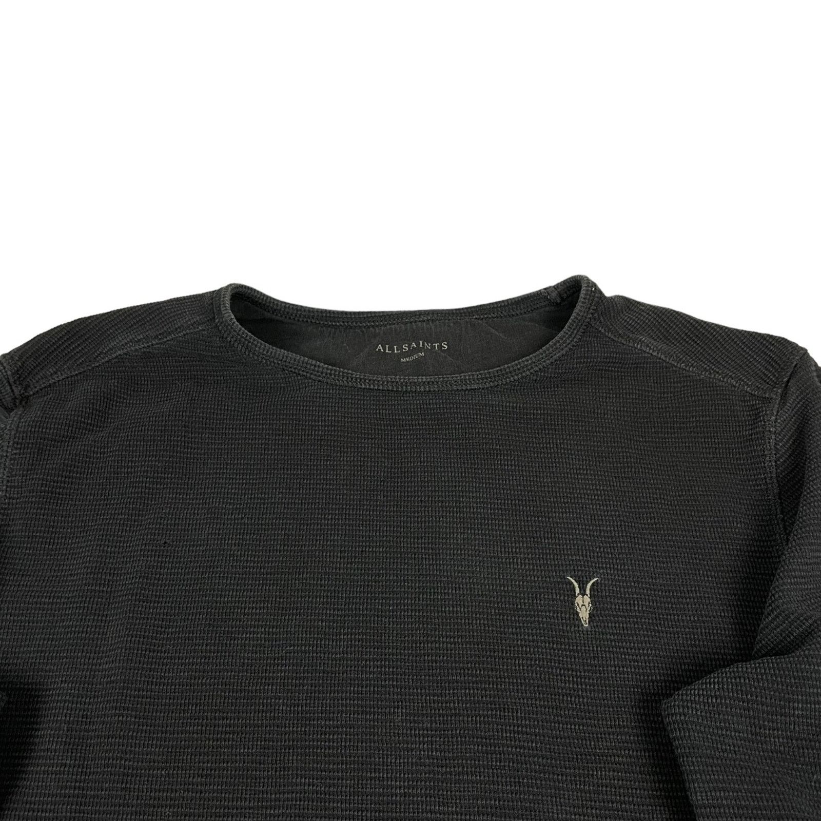 Allsaints Allsaints Sweater Navy Size M Small Logo Size US M / EU 48-50 / 2 - 4 Thumbnail