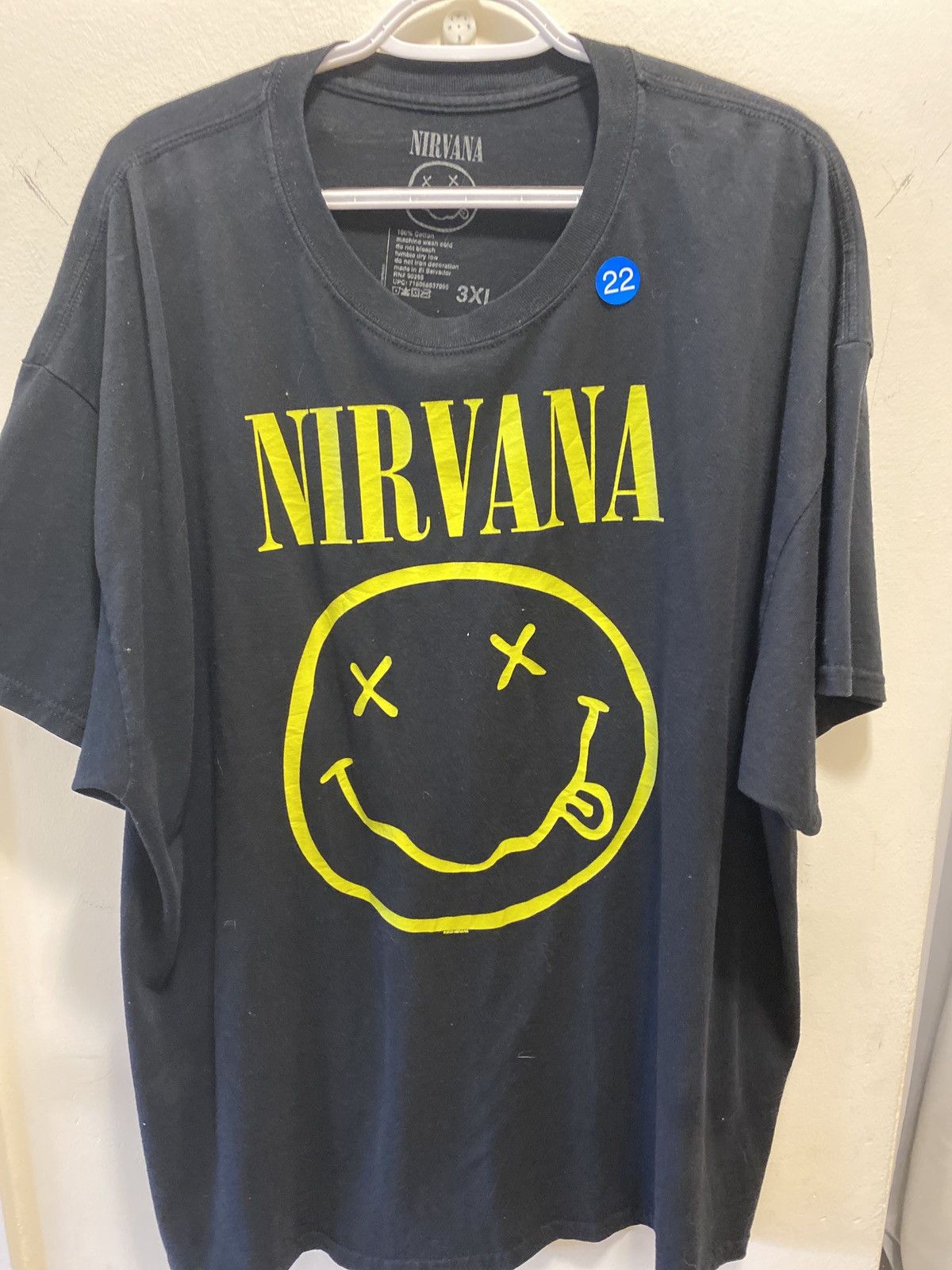 Nirvana Athletic Nirvana t-shirt Size US XXL / EU 58 / 5 - 1 Thumbnail