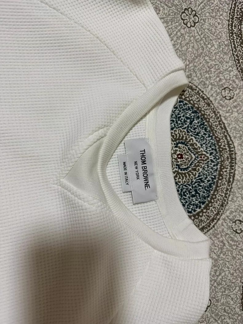 Thom Browne Thom Browne White short sleeves Size US L / EU 52-54 / 3 - 2 Thumbnail