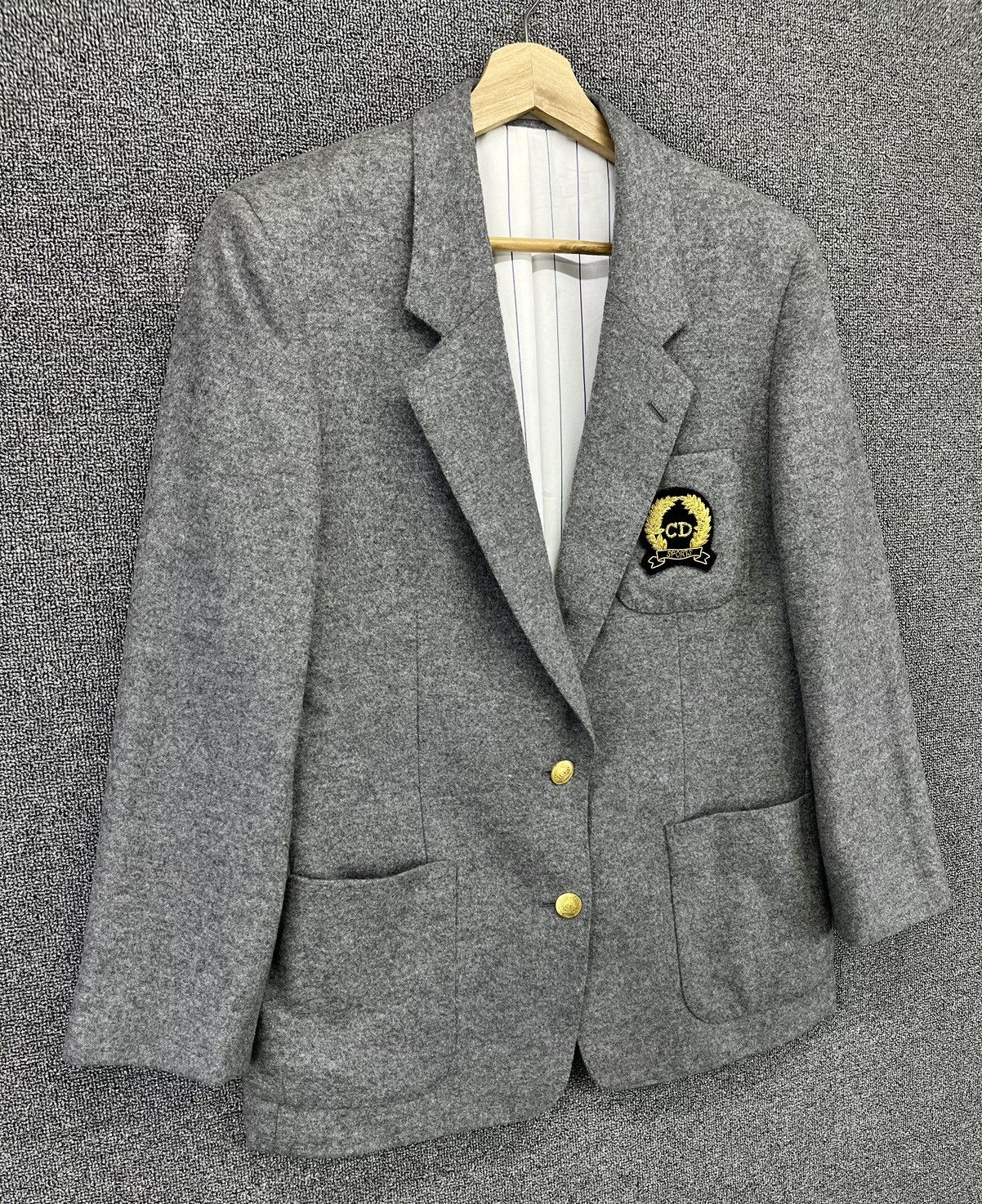 Christian Dior Monsieur Vintage Christian Dior Monsieur Wool Blazer Coat Jacket Size US L / EU 52-54 / 3 - 2 Thumbnail