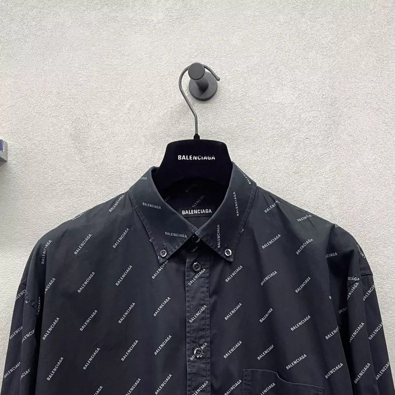 Balenciaga Balenciaga size 38 Logo Full Print Single Breasted Casual Size M / US 6-8 / IT 42-44 - 4 Thumbnail
