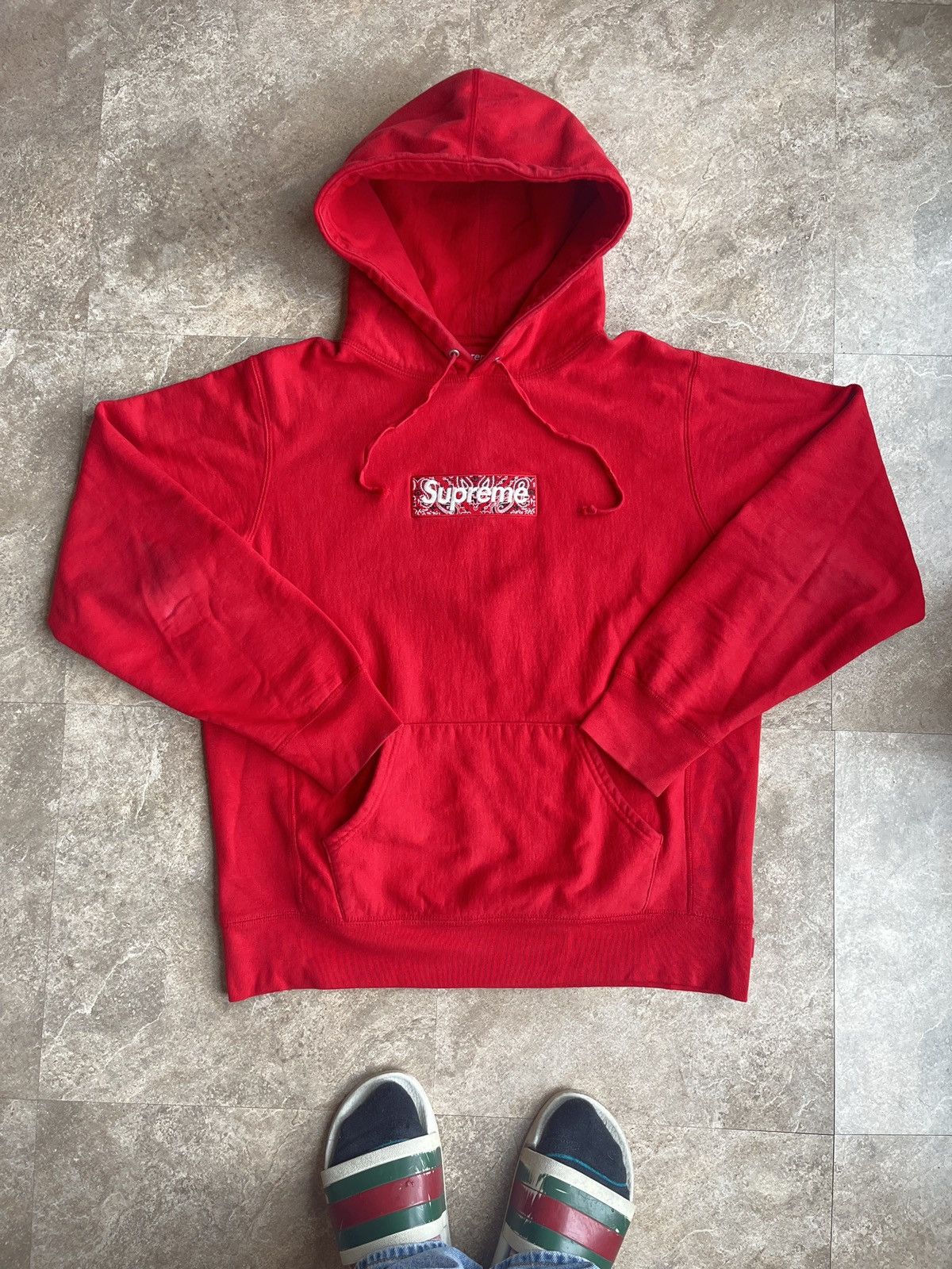 Supreme FW19 Supreme Bandana Box Logo M Size US M / EU 48-50 / 2 - 3 Thumbnail