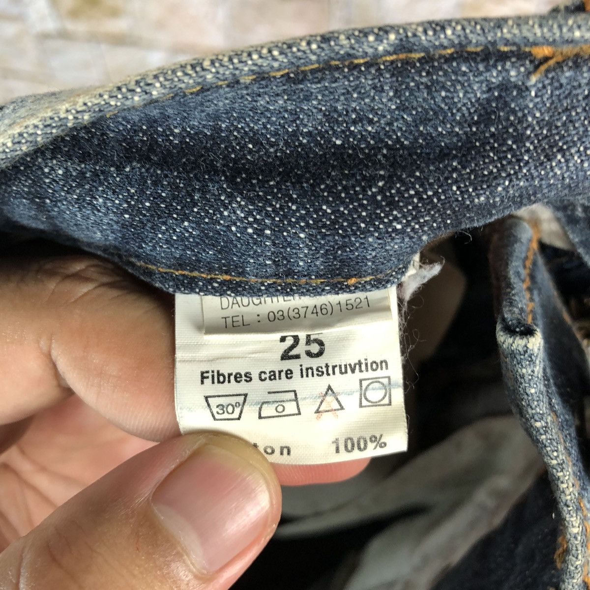 Japanese Brand Detail Blue Distressed Denim Pants #A132 Size 25" / US 0 / IT 36 - 23 Thumbnail