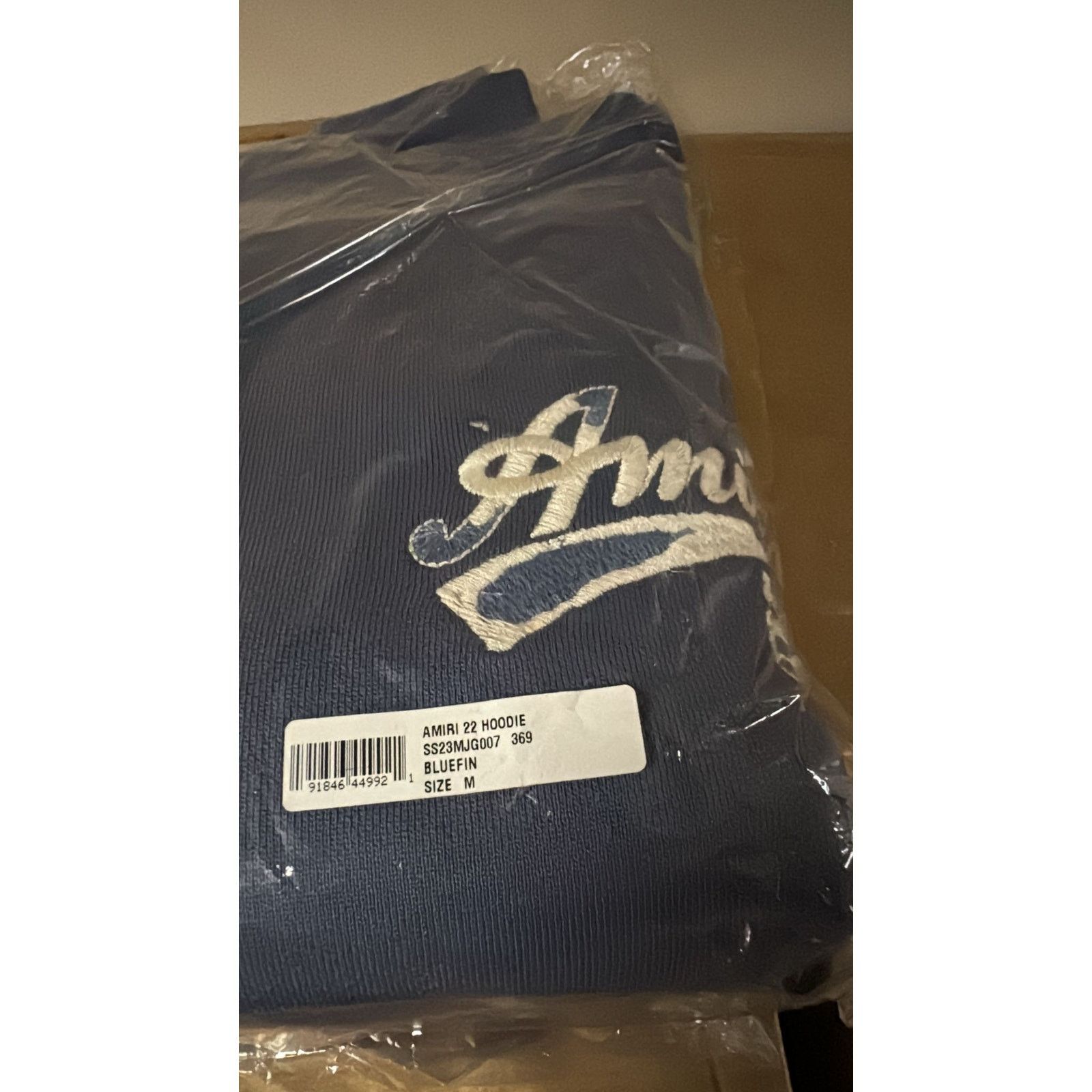 Amiri o1rshd1 Q:6 / Amiri 22 Hoodie in Bluefin Size US M / EU 48-50 / 2 - 16 Thumbnail