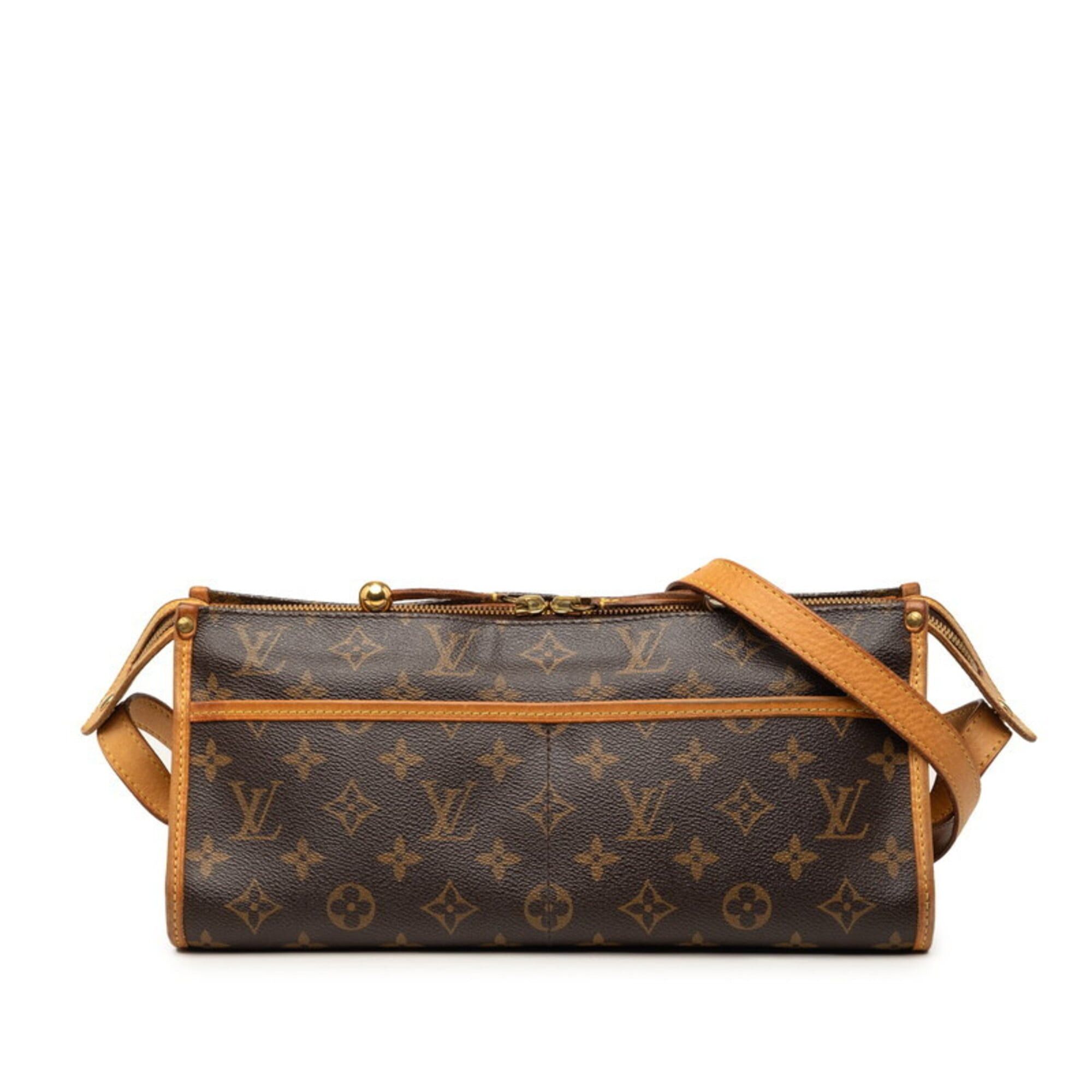 Louis Vuitton Louis Vuitton Monogram Popincourt Long Crossbody Shoulder Bag M40008 Brown Leather Women's LOUIS VUITTON Size ONE SIZE - 1 Thumbnail