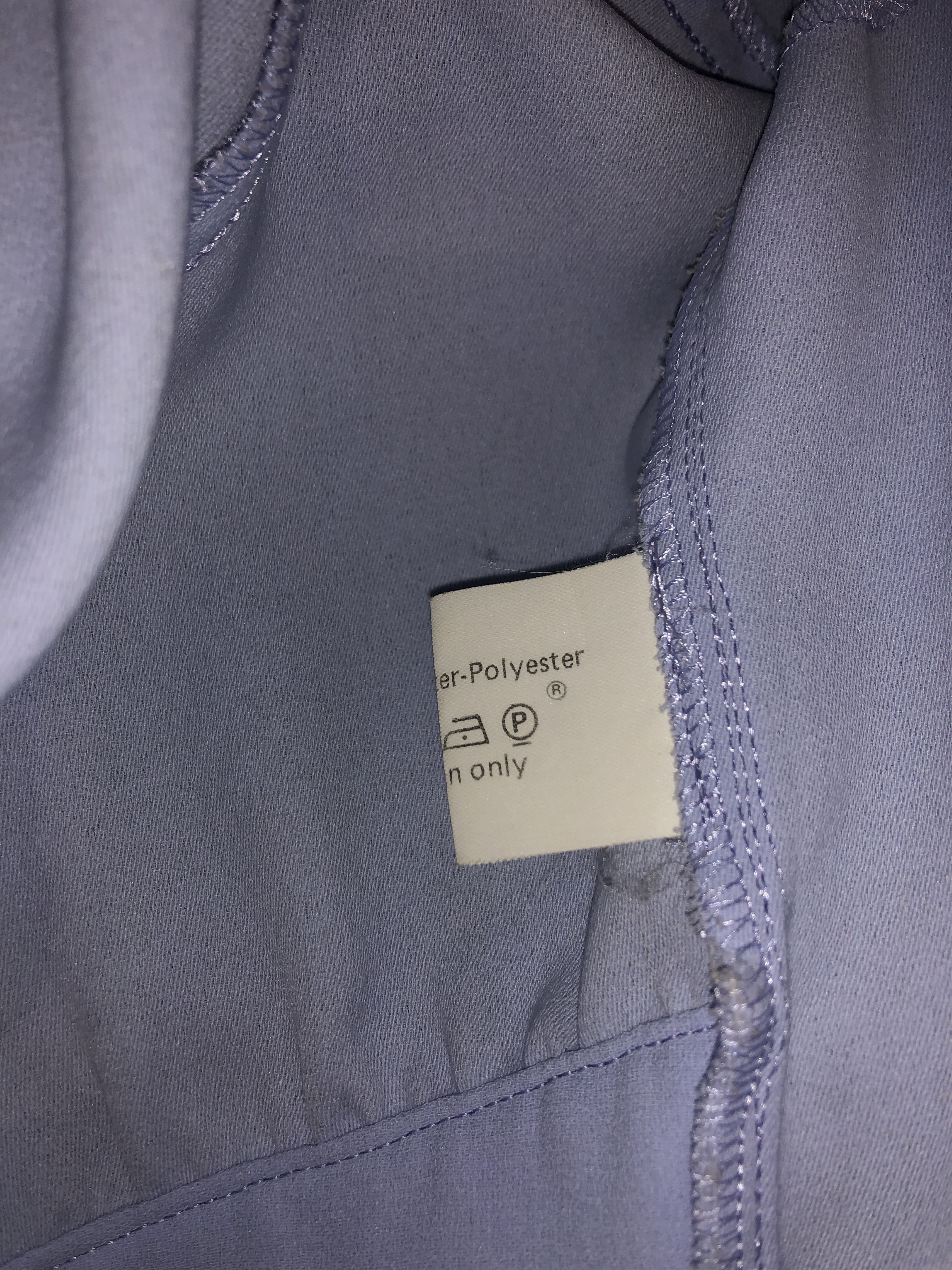 Thierry Mugler Silver Metal embellishment pale blue dress Size L / US 10 / IT 46 - 19 Thumbnail