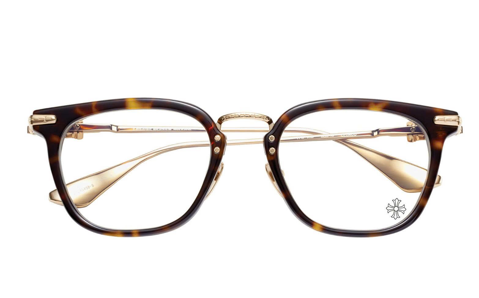 Chrome Hearts CHROME HEARTS OVERPOKED DARK TORTOISE/GOLD PLATED Size ONE SIZE - 9 Thumbnail