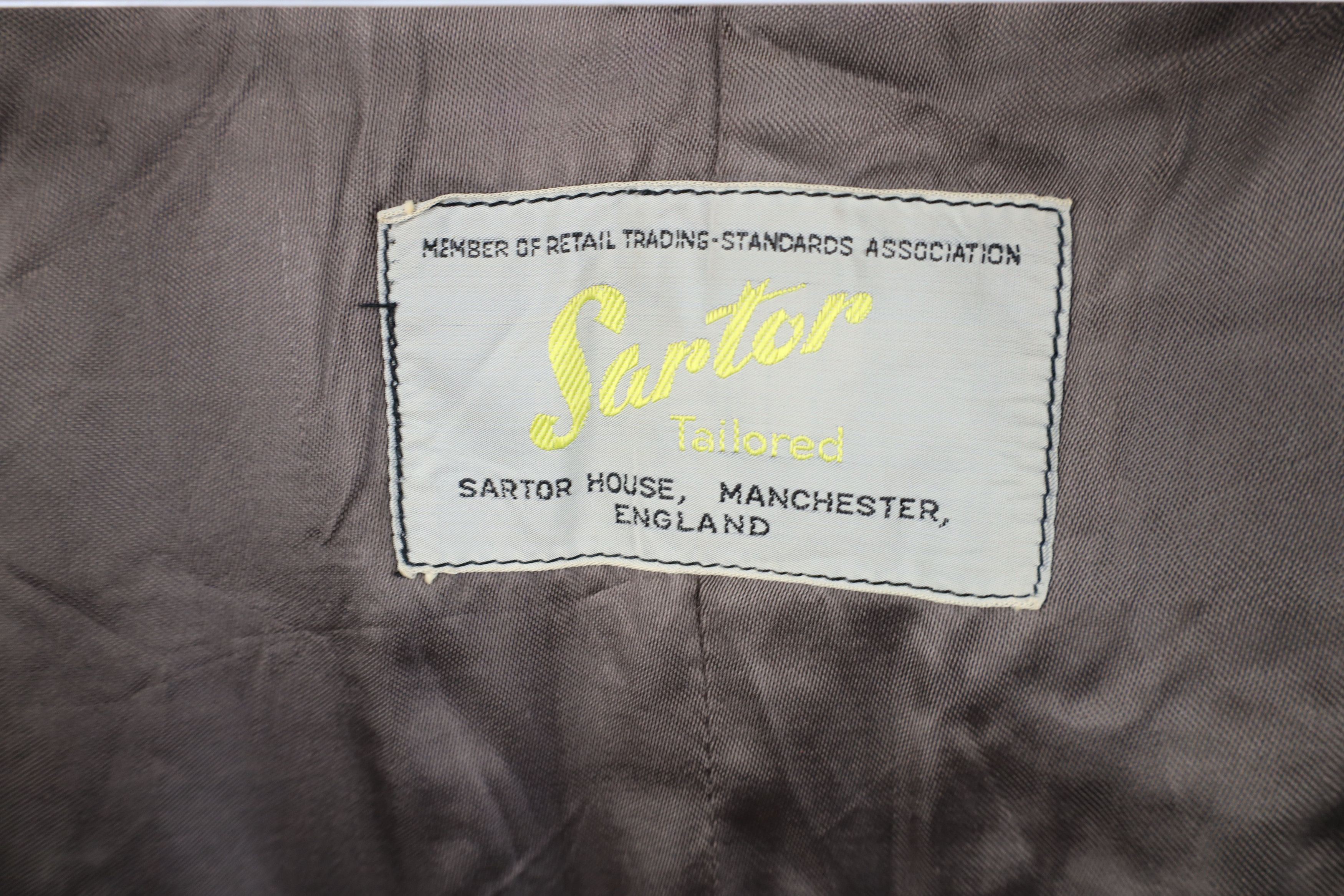 Vintage Vintage 70s Streetwear Collared Overcoat Jacket Blue Size US XL / EU 56 / 4 - 10 Thumbnail