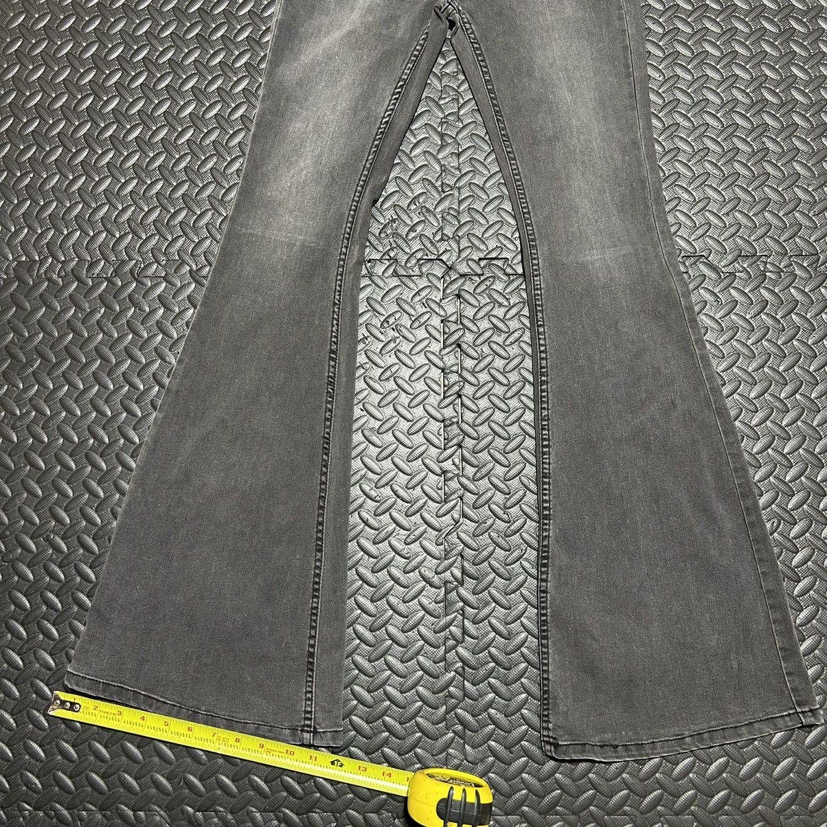 Free People Free People Womens Size 28 Flare Grey Black Pants Pull On Size 28" / US 6 / IT 42 - 6 Thumbnail