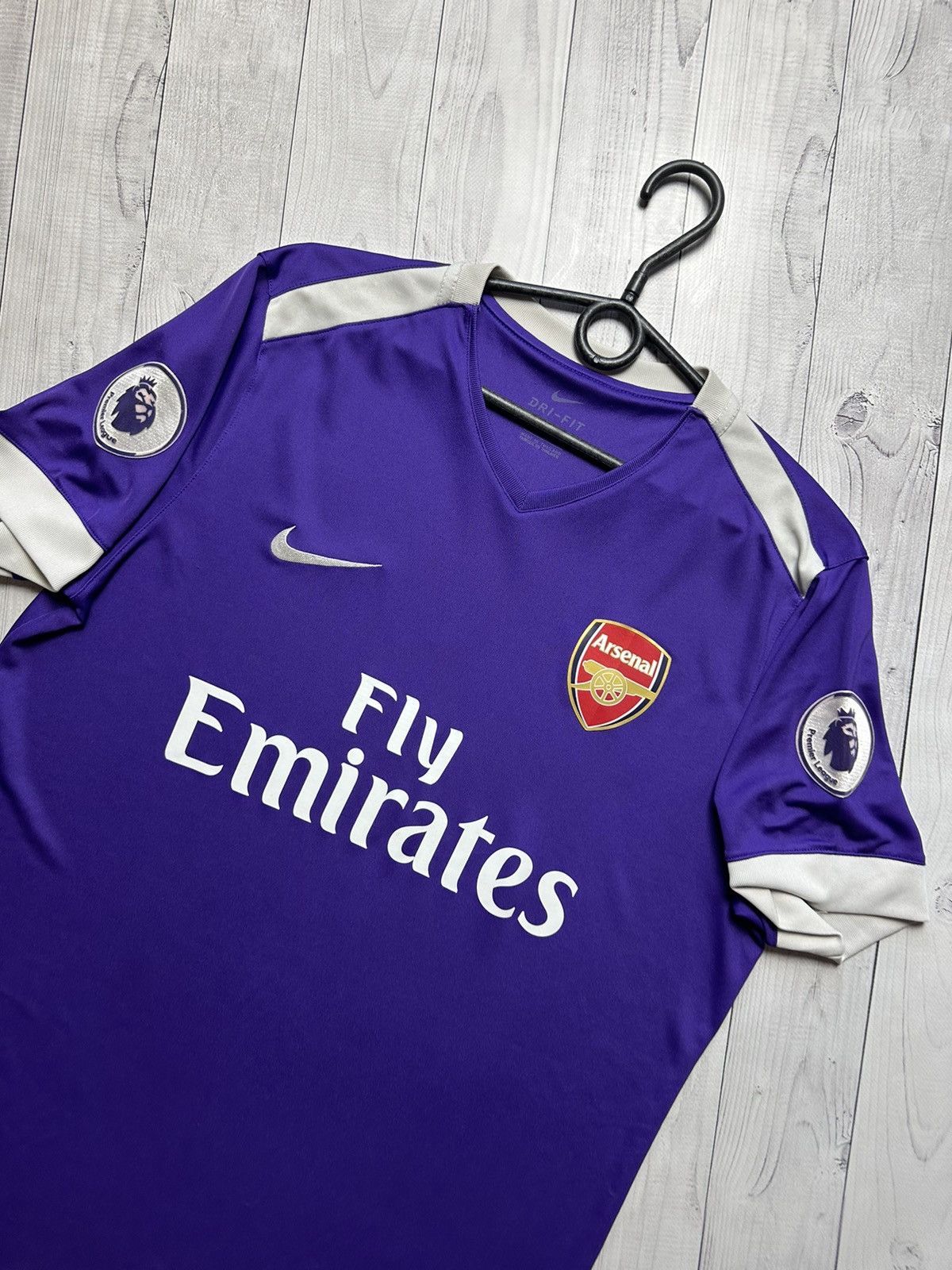 Vintage Vintage Nike Arsenal soccer jersey purple rare away L Size US L / EU 52-54 / 3 - 2 Thumbnail