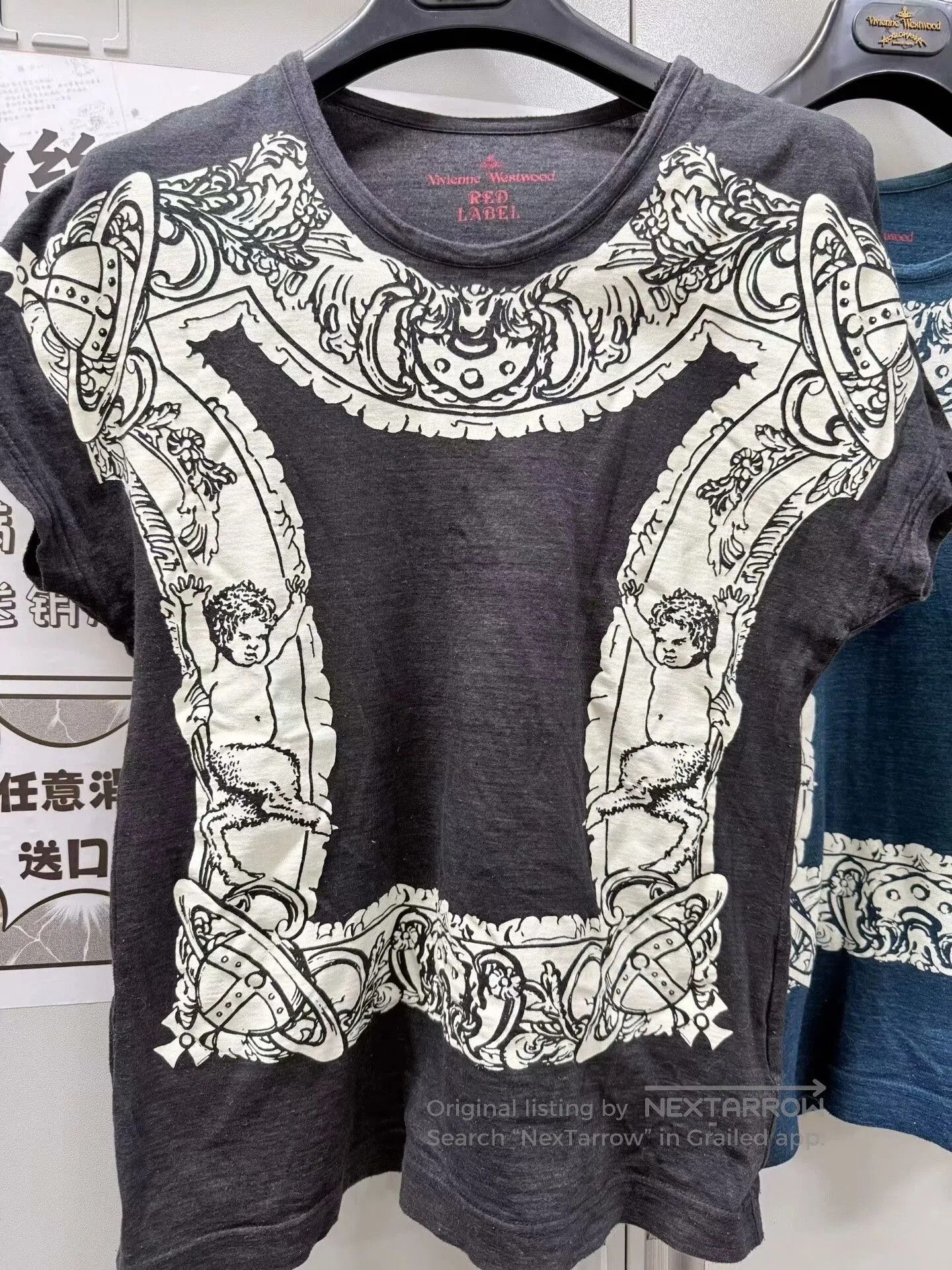 Vivienne Westwood Vivienne Westwood Saturn Tee Shirt. Size L / US 10 / IT 46 - 2 Thumbnail