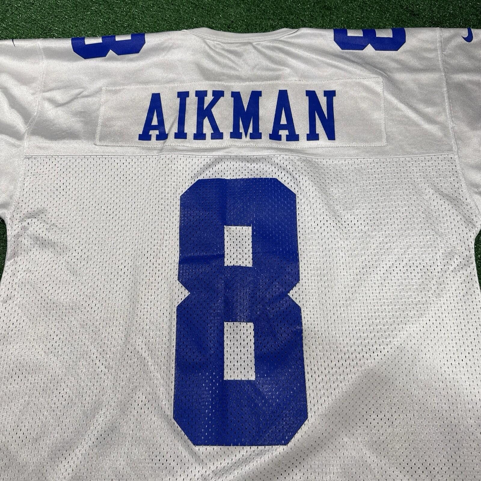 Nike Vintage Troy Aikman #8 Nike Dallas Size US L / EU 52-54 / 3 - 6 Thumbnail