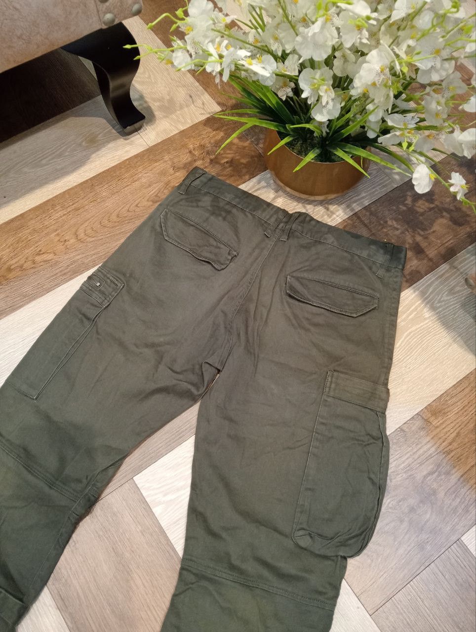 semanticdesign SEMANTICDESIGN JAPAN STRETCH MULTIPOCKET BANDAGE FLARED PANT Size US 31 - 12 Thumbnail