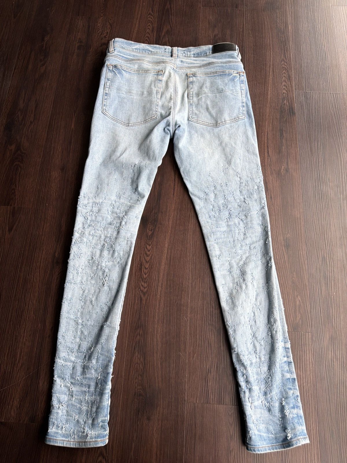 Amiri Amiri Light Blue Shotgun Jeans Size US 34 / EU 50 - 3 Thumbnail