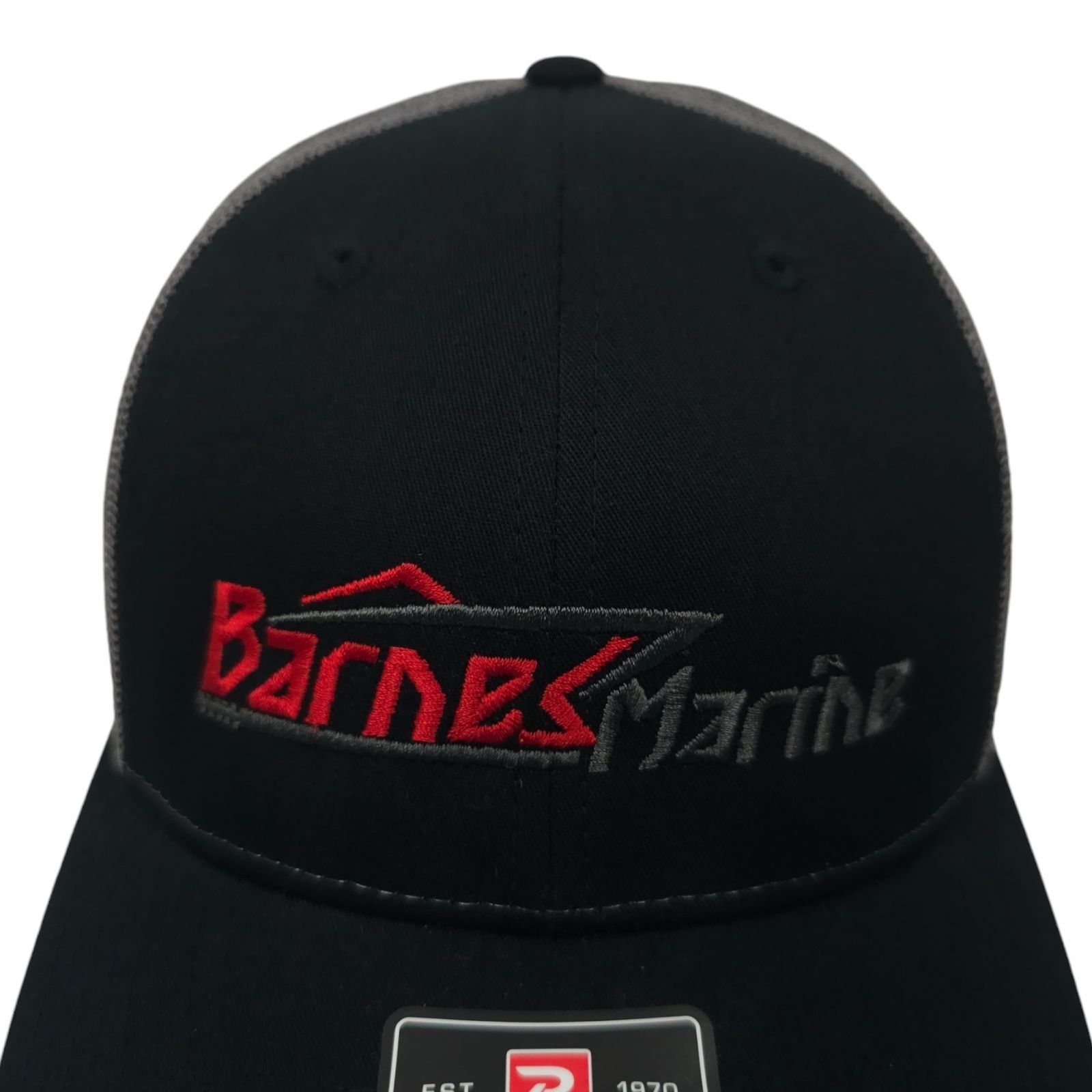 Richardson Barnes Marine Embroidered Logo Mesh Snapback Cap Boating Hat Size ONE SIZE - 7 Thumbnail