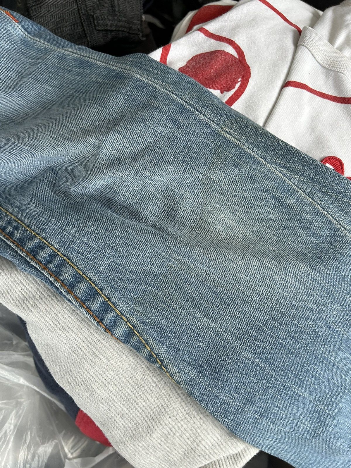 True Religion Flared True Religion Embroidery Jeans Size 27" / US 4 / IT 40 - 18 Thumbnail