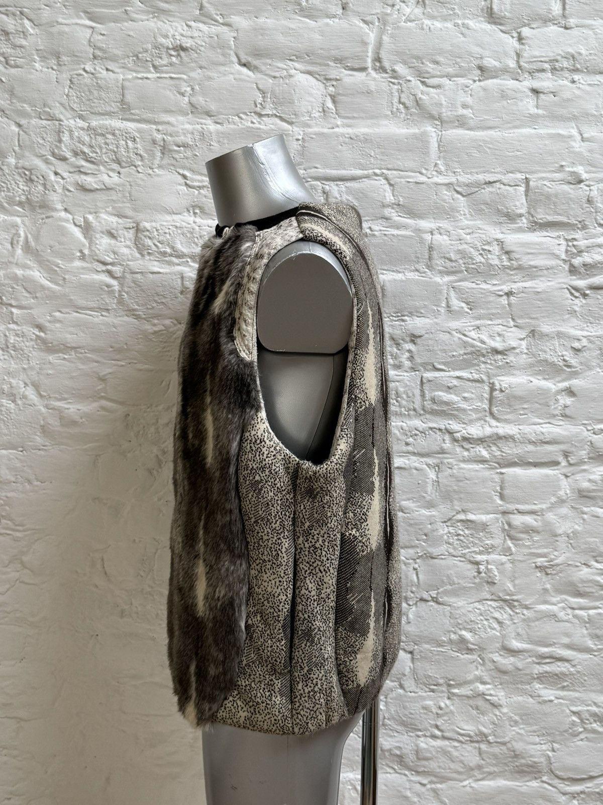 XLIM XLIM Episode 4 Faux Fur Vest Size US L / EU 52-54 / 3 - 3 Thumbnail