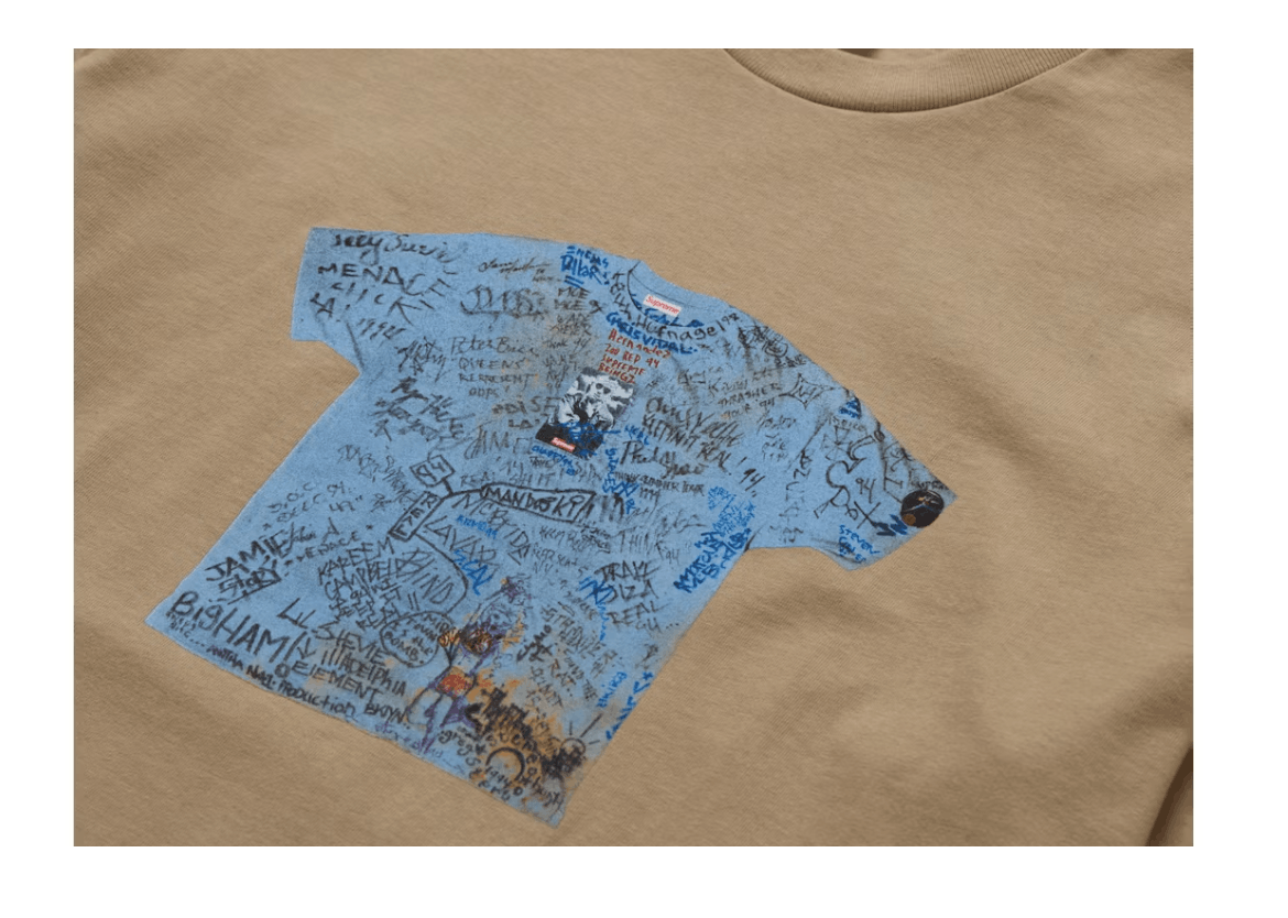 Supreme 30th Anniversary First Tee Khaki Size L