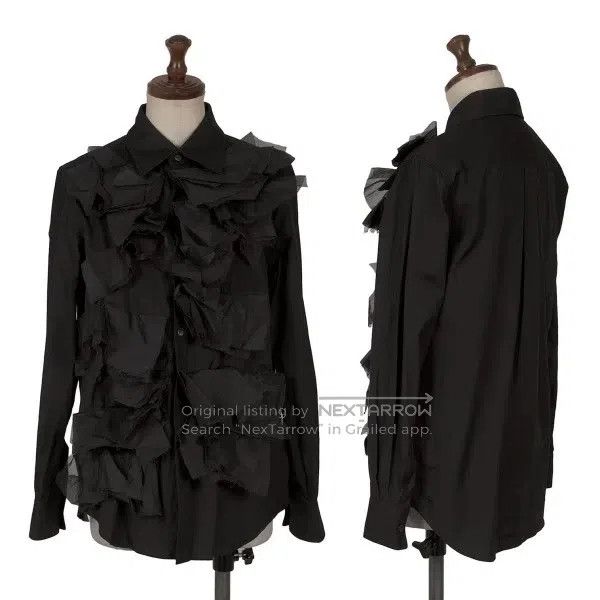 Comme des Garcons Comme Des Garcons Black vintage multilayer lace shirt Size XS / US 0-2 / IT 36-38 - 1 Thumbnail