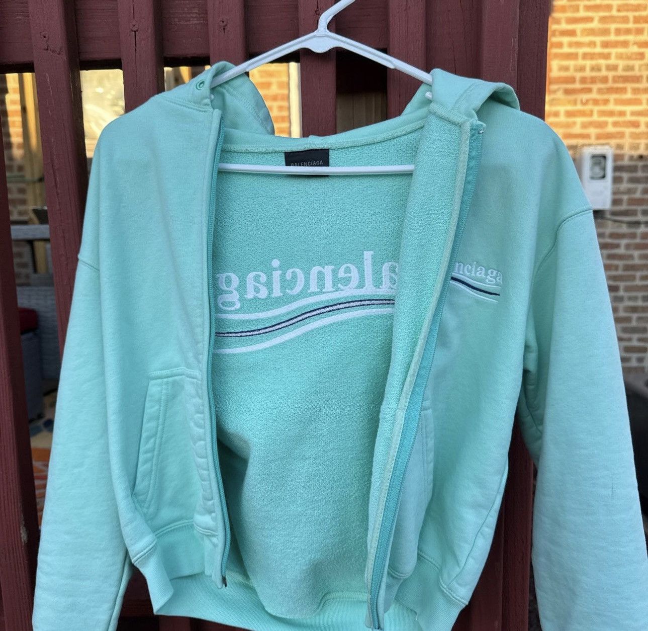 Balenciaga Balenciaga zip up hoodie Size XS / US 0-2 / IT 36-38 - 3 Thumbnail