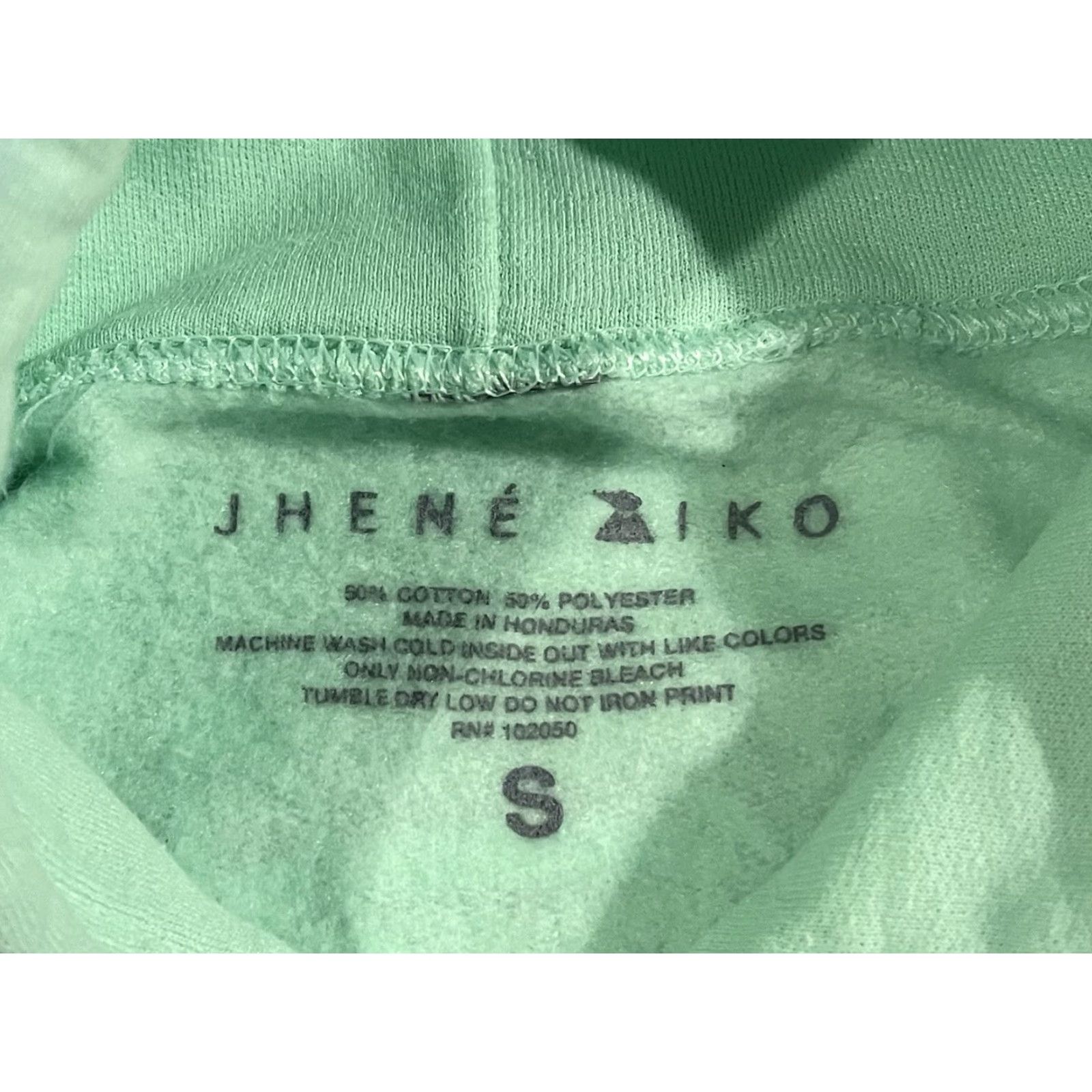 Vintage Jhene Aiko I’m Tryna Smoke Hoodie Women’s S Green Pullover Hooded Graphic Print Pockets Size S / US 4 / IT 40 - 5 Thumbnail