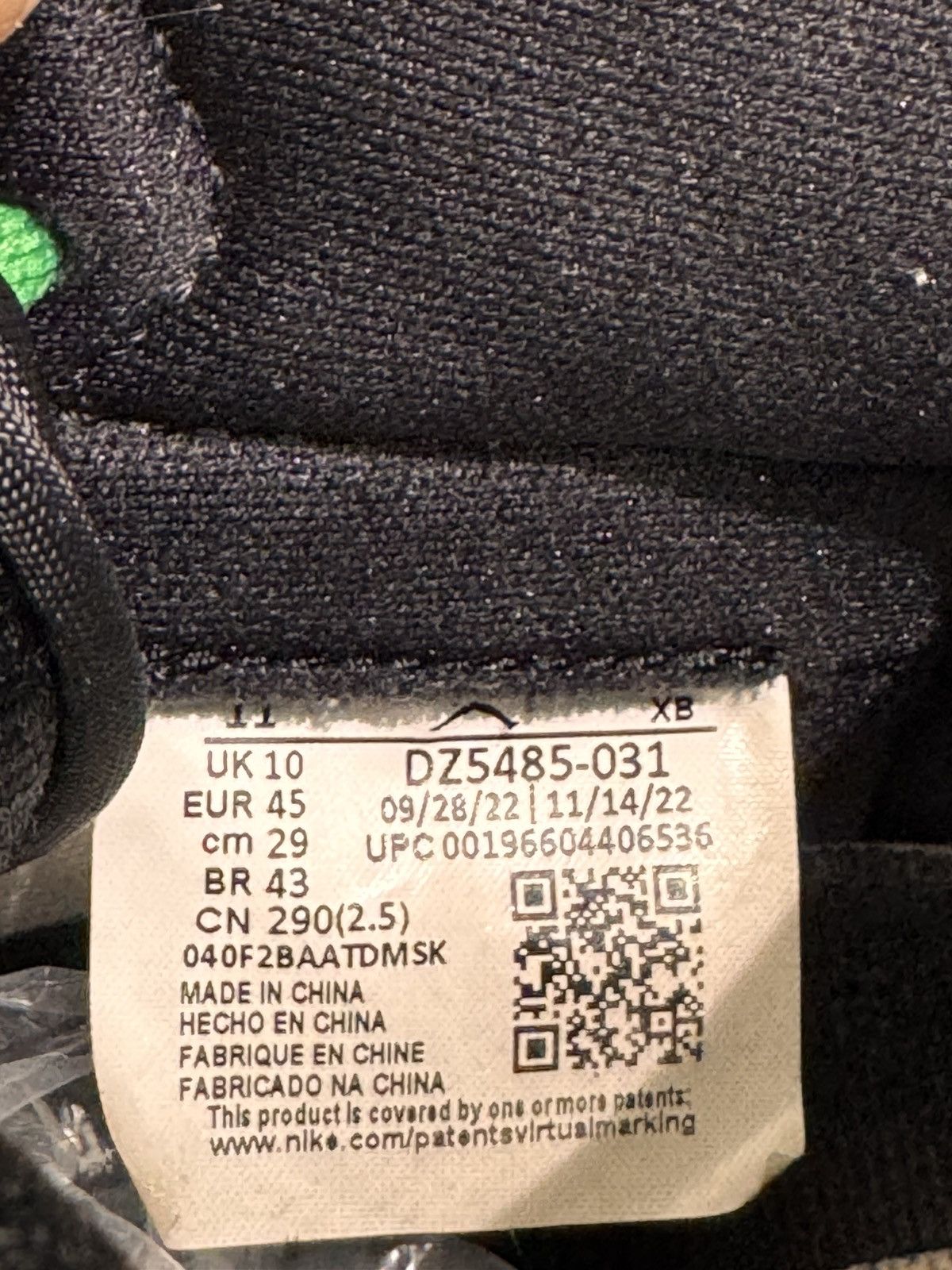 Jordan Brand Air Jordan 1 Lucky Green Size 11 (2023) Size US 11 / EU 44 - 10 Thumbnail