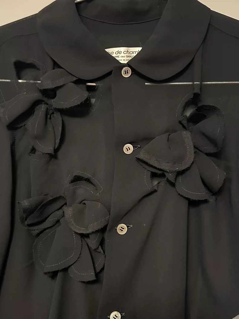 Comme des Garcons Comme Des Garcons Flower perspective shirt 2504-Nextarrow Size M / US 6-8 / IT 42-44 - 3 Thumbnail