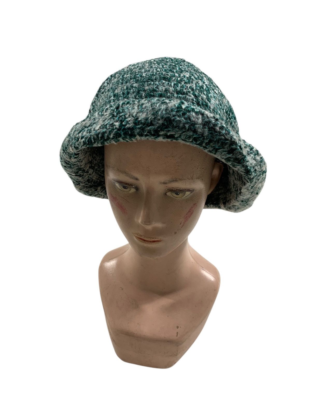 Kapital Crochet knitted handmade beanie hats rare Size ONE SIZE - 1 Thumbnail