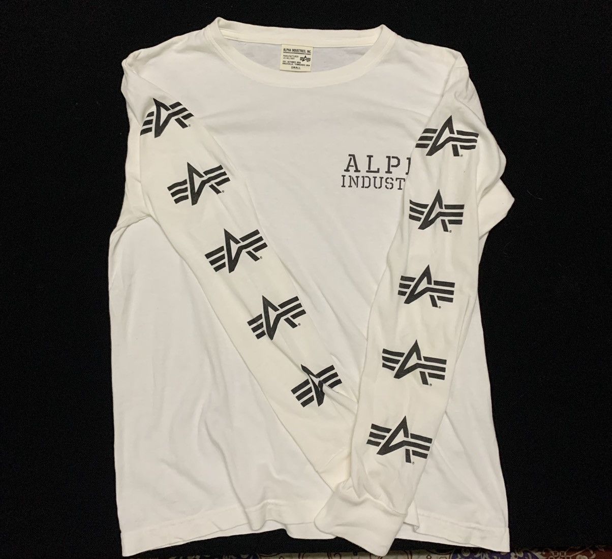Alpha Industries Hype Alpha Industries Knoxville Long Sleeve Side Tap Printed Size US S / EU 44-46 / 1 - 3 Thumbnail