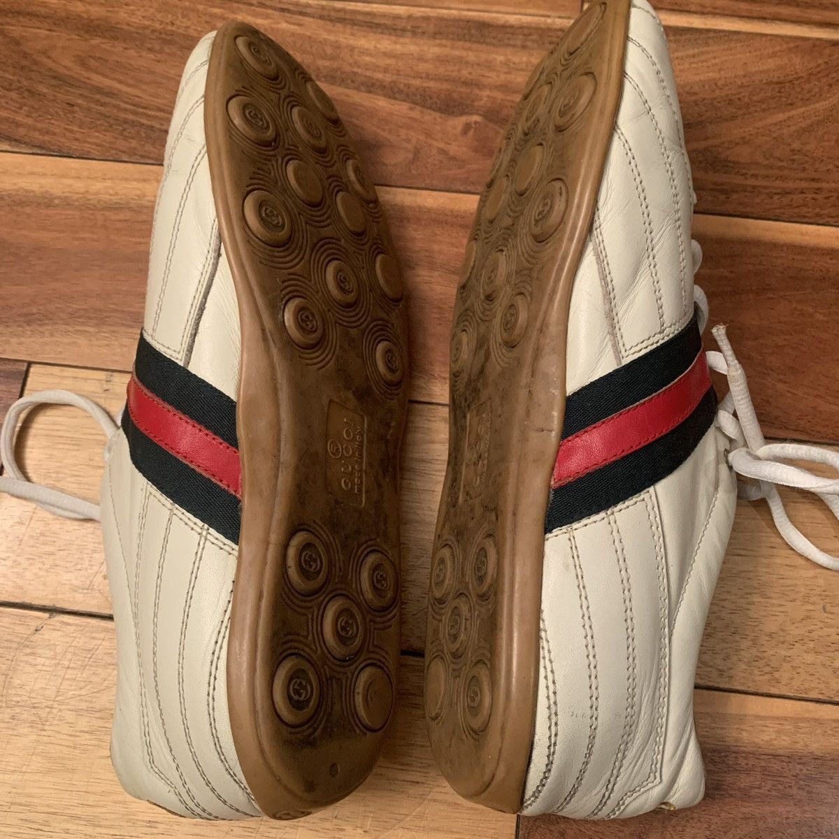 Gucci Vintage 90s Gucci Tennis Shoe Size US 8.5 / EU 41-42 - 6 Thumbnail