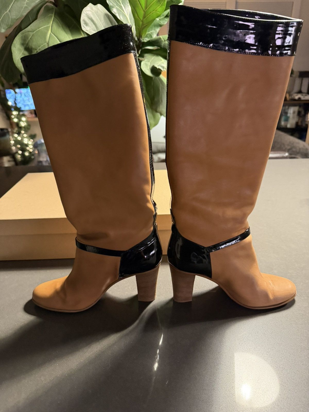 J.Crew J.Crew Long Fabienne high-heel boots Size US 7 / IT 37 - 2 Thumbnail