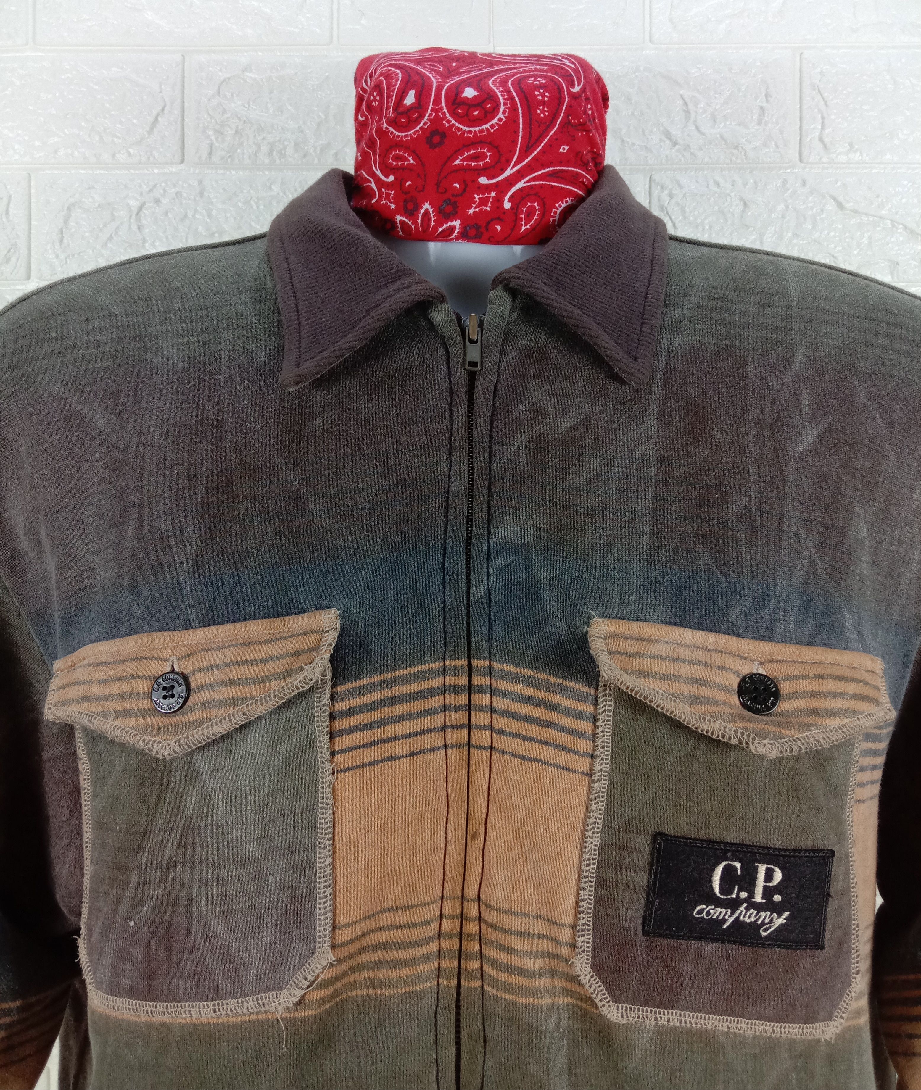 C.P. Company Vintage C.P. Company Striped Jacket Size US L / EU 52-54 / 3 - 5 Thumbnail