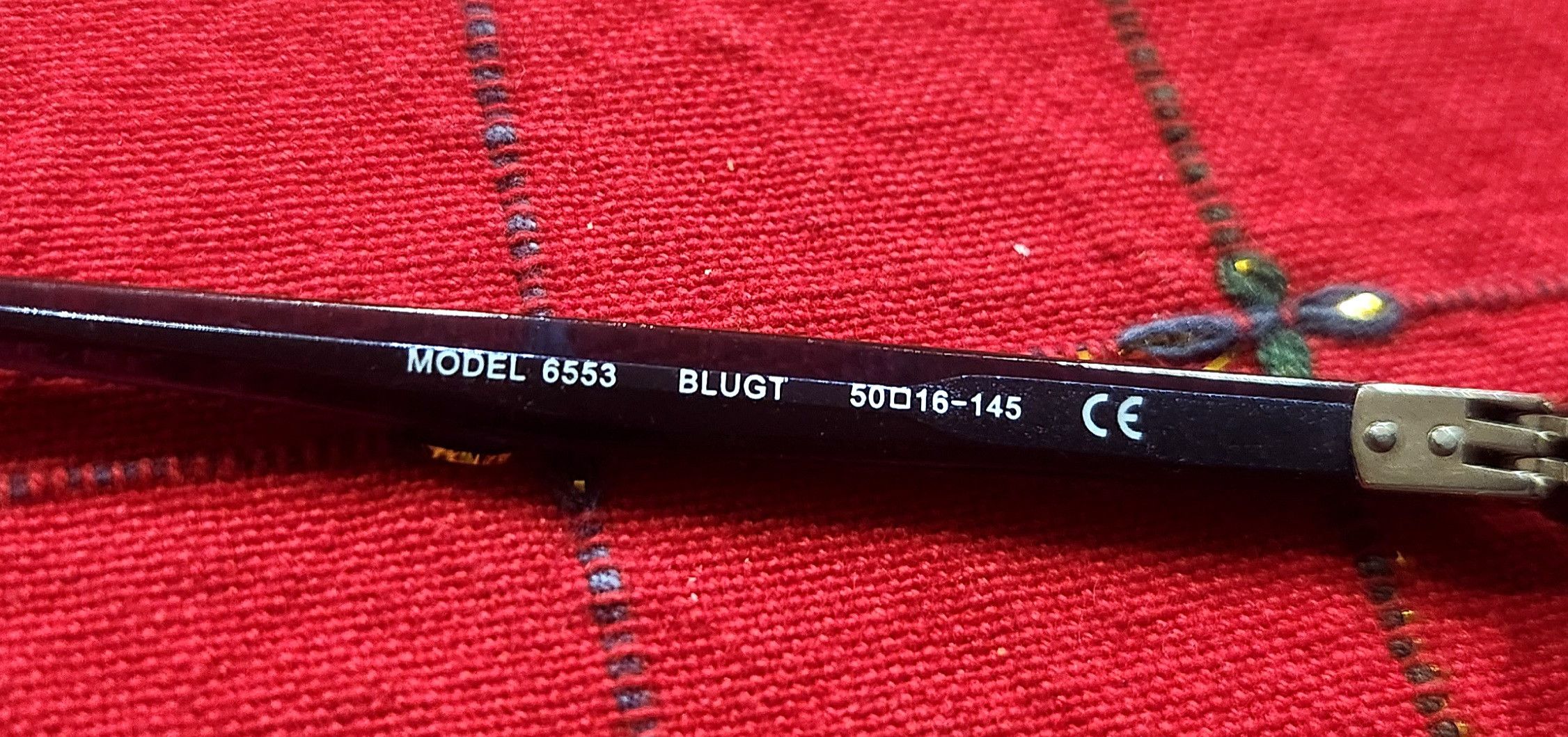 Other MODO Model 6553 Blugt Blue Gradient rectangular eyeglasses Size ONE SIZE - 9 Thumbnail
