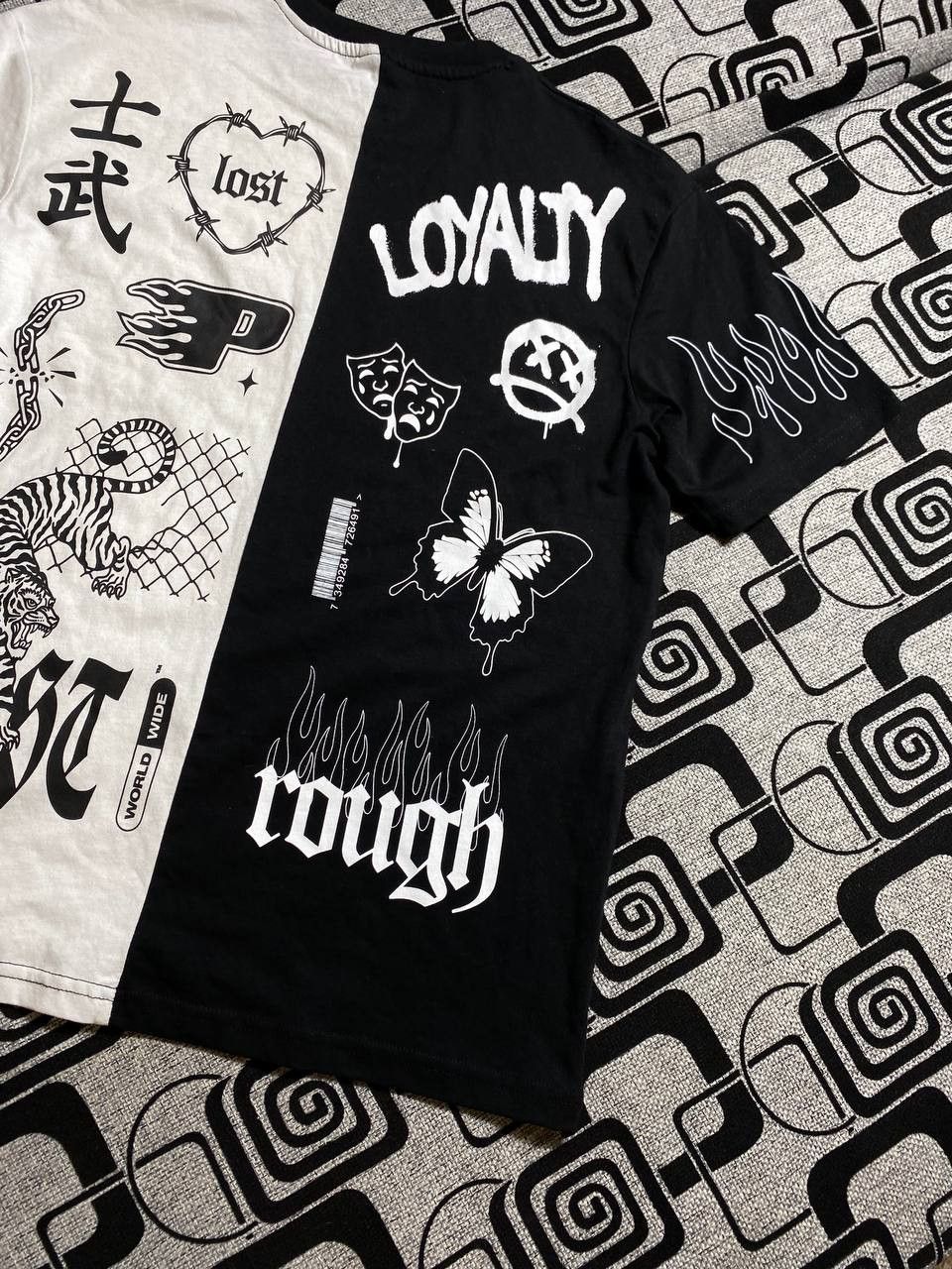 Affliction × Japanese Brand Y2K Affliction Style All Over Print T Shirt Tee Tapout Japan Size US M / EU 48-50 / 2 - 5 Thumbnail