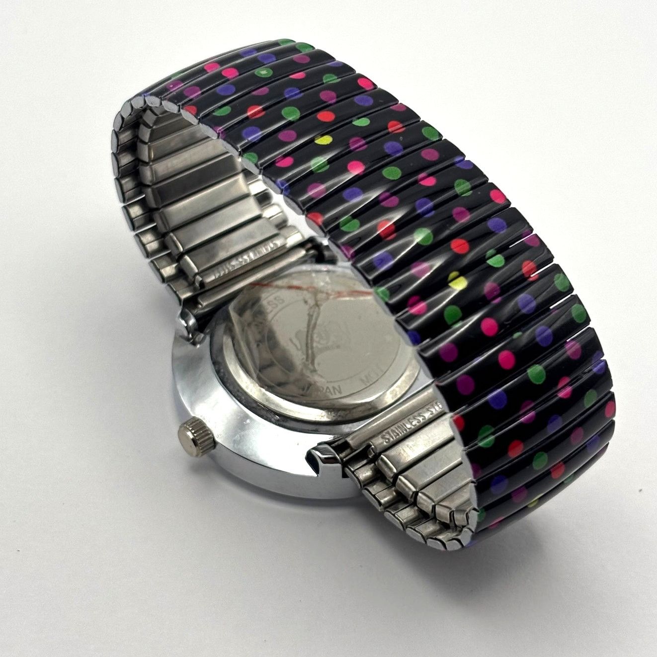 Other Varsales Ladies Silver Pok A Dot Watch Size ONE SIZE - 4 Thumbnail