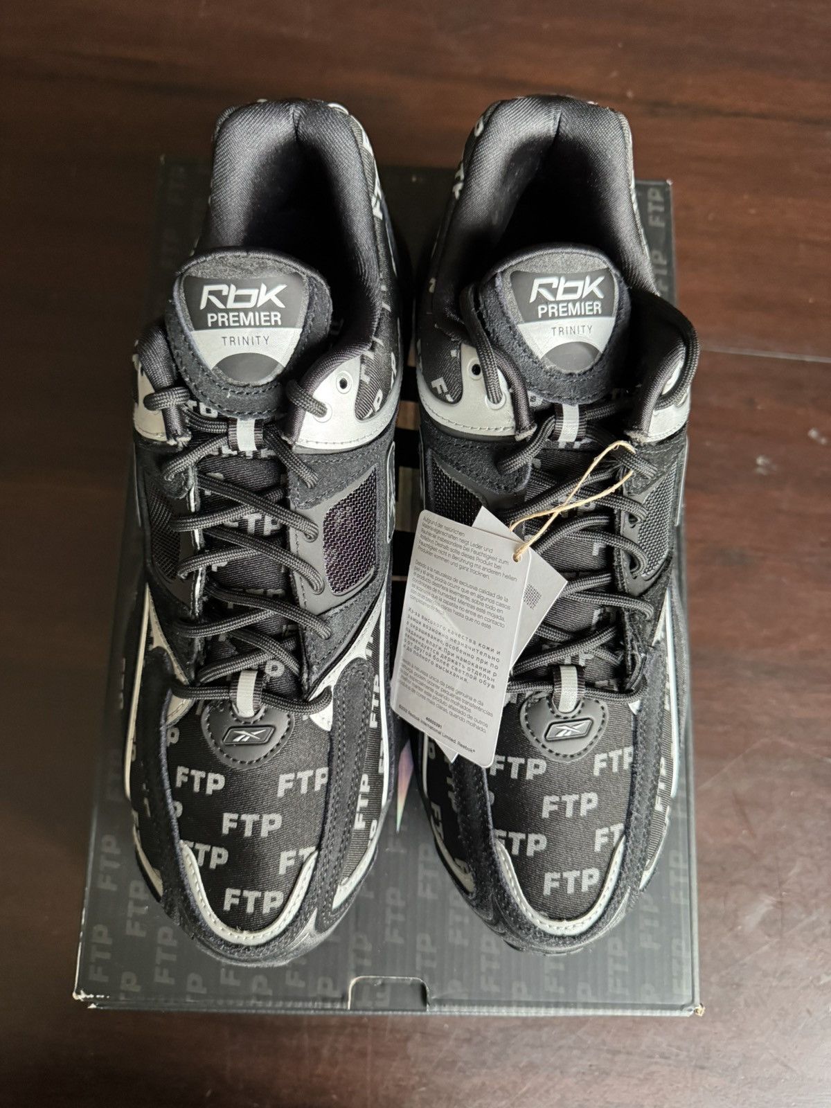 Fuck The Population FTP Reebok Premier Trinity KFS Black Size US 11 / EU 44 - 3 Thumbnail