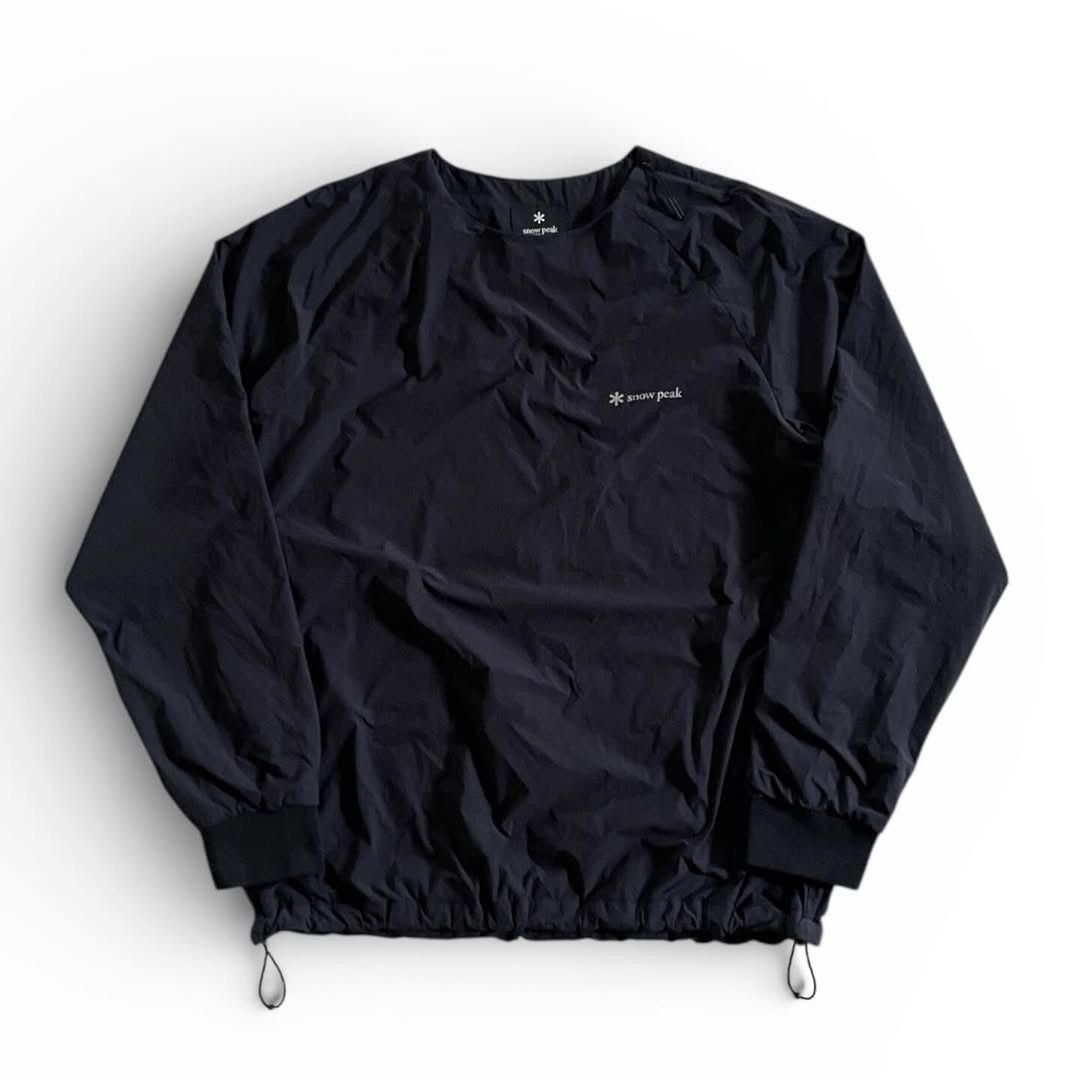 Snow Peak Snow Peak Thin Tech Light Lettering Woven Sweatshirt Size US M / EU 48-50 / 2 - 2 Thumbnail